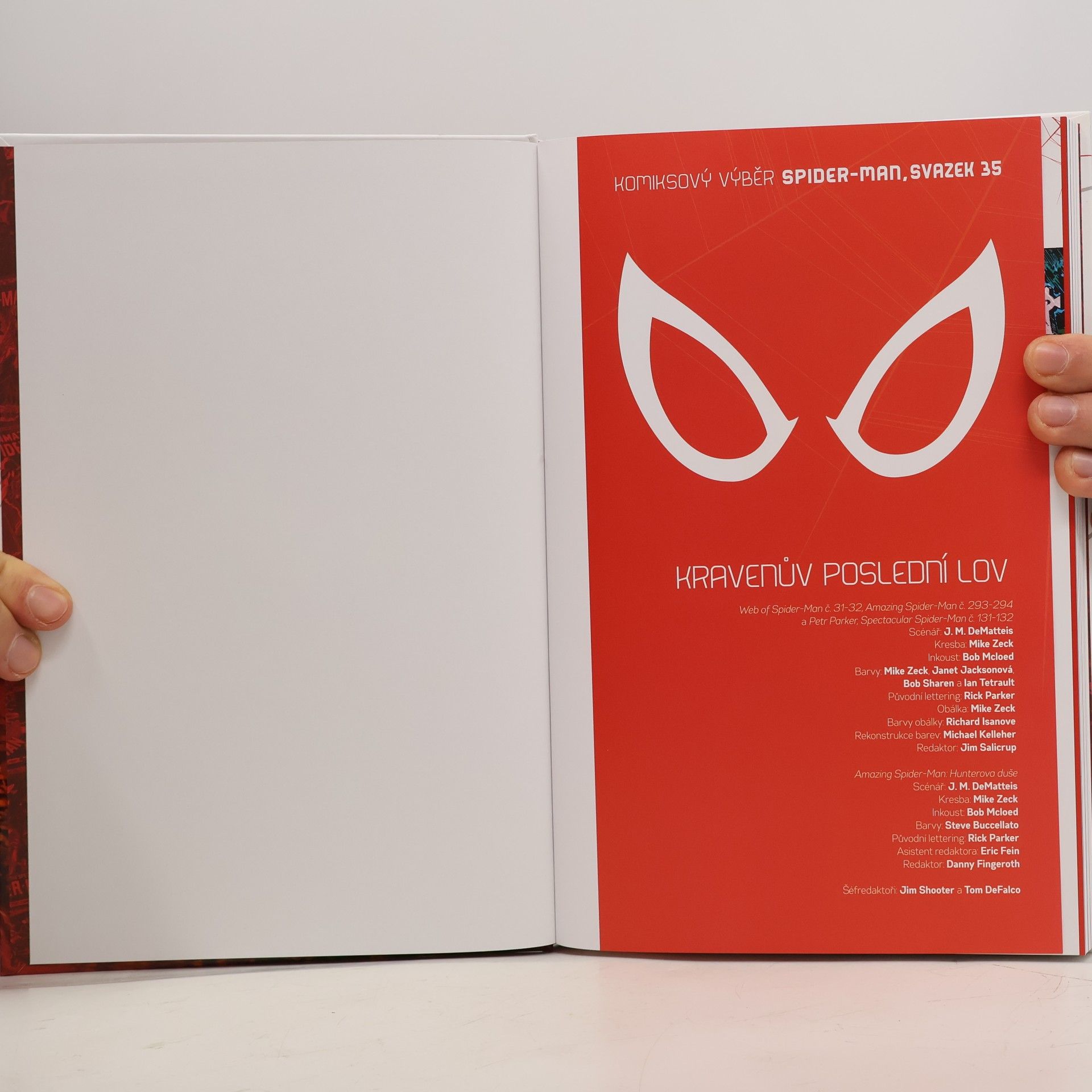 J. M. DeMatteis Spider-man. Kravenův poslední lov. Komiksový výběr 35