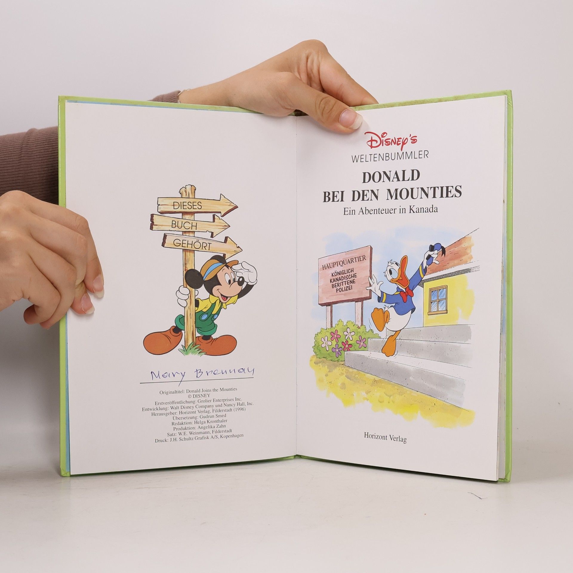 Autorenkollektiv Donald bei den Mounties