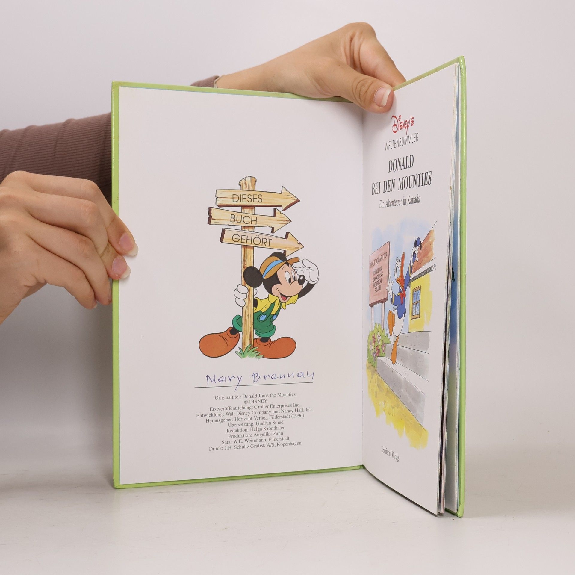Autorenkollektiv Donald bei den Mounties