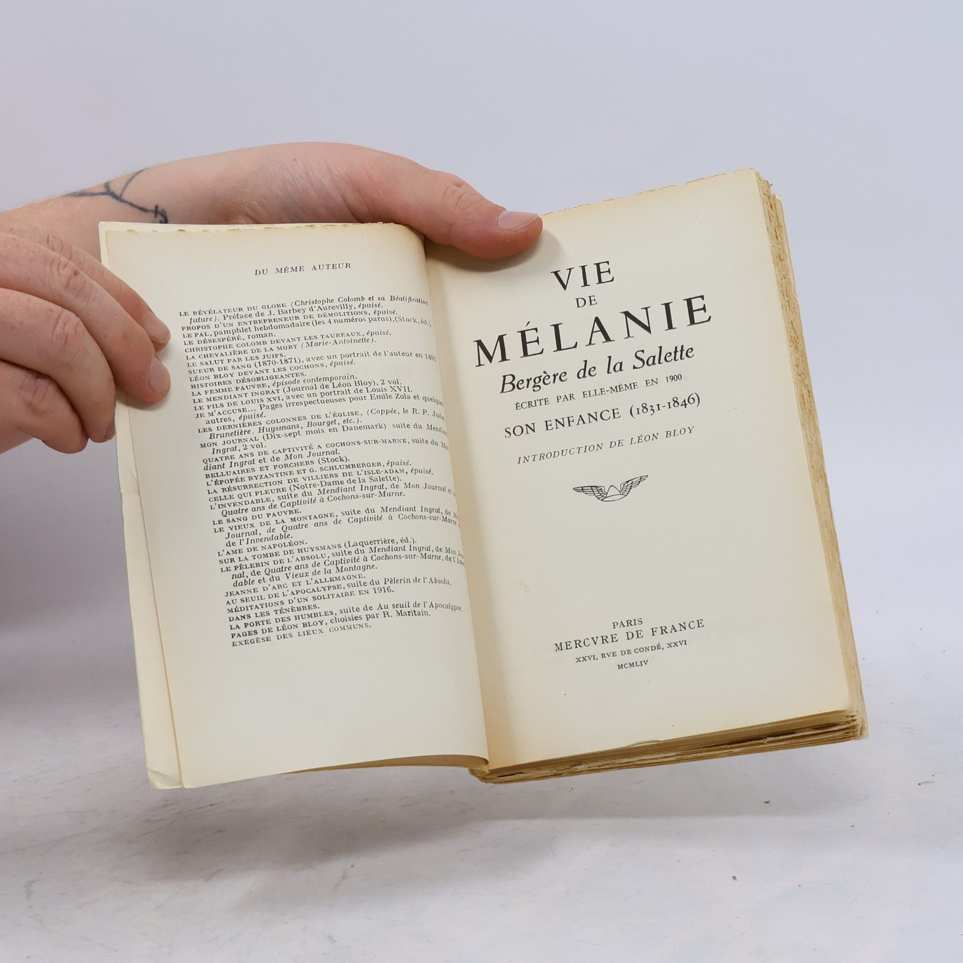 Mélanie Calvat Vie de Mélanie, Bergère de la Salette