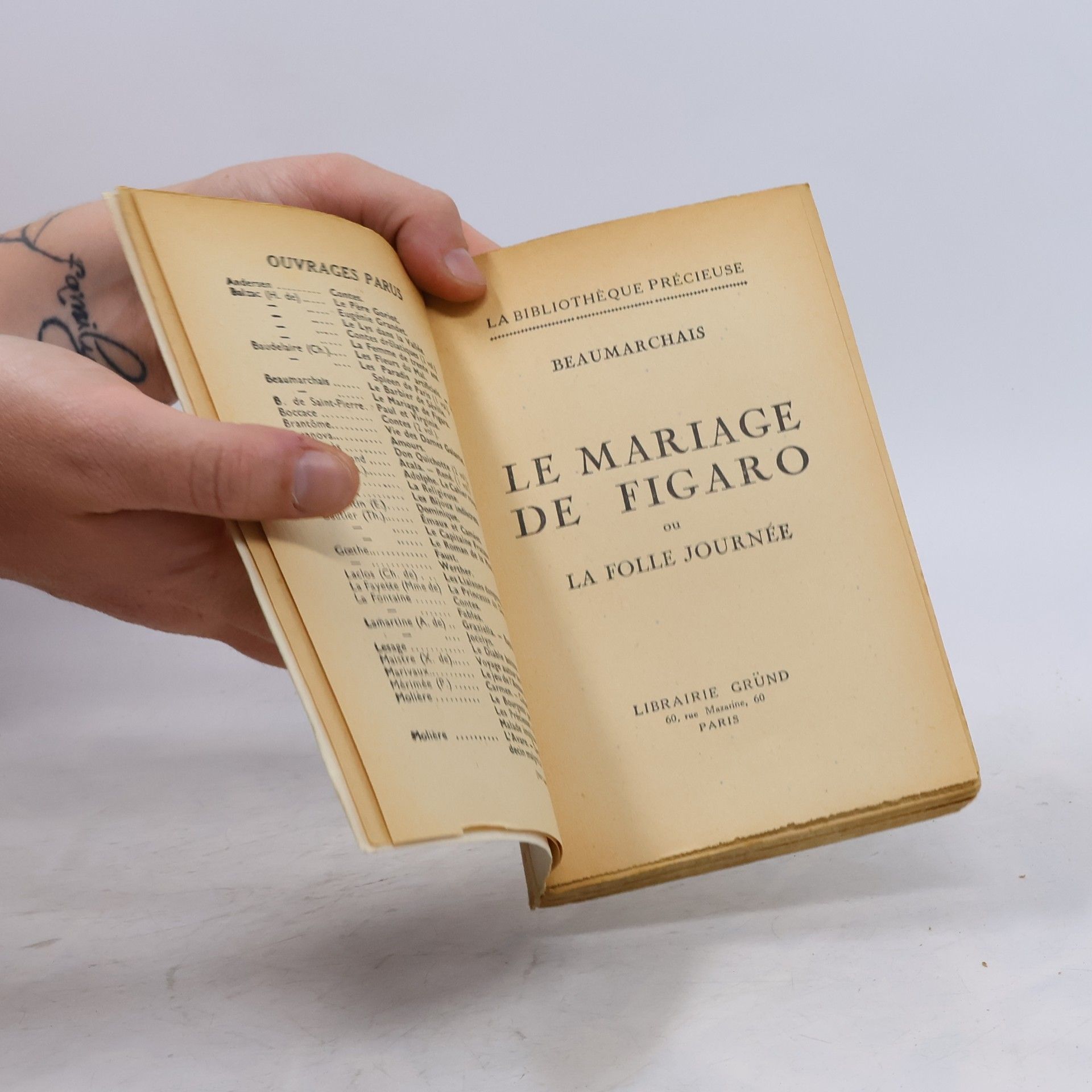 Pierre Augustin Caron de Beaumarchais Le mariage de Figaro