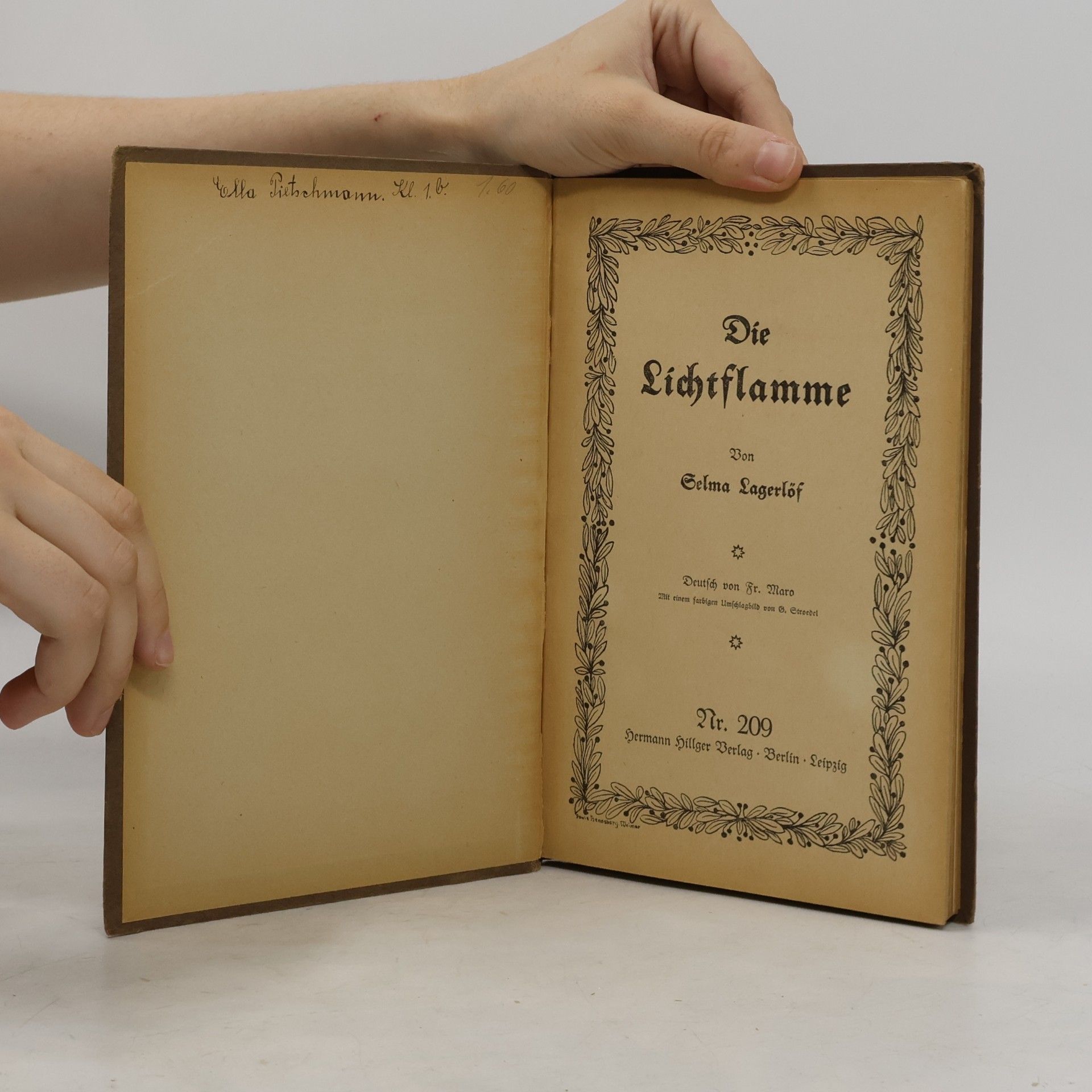 Selma Lagerlöf Die Lichtflamme