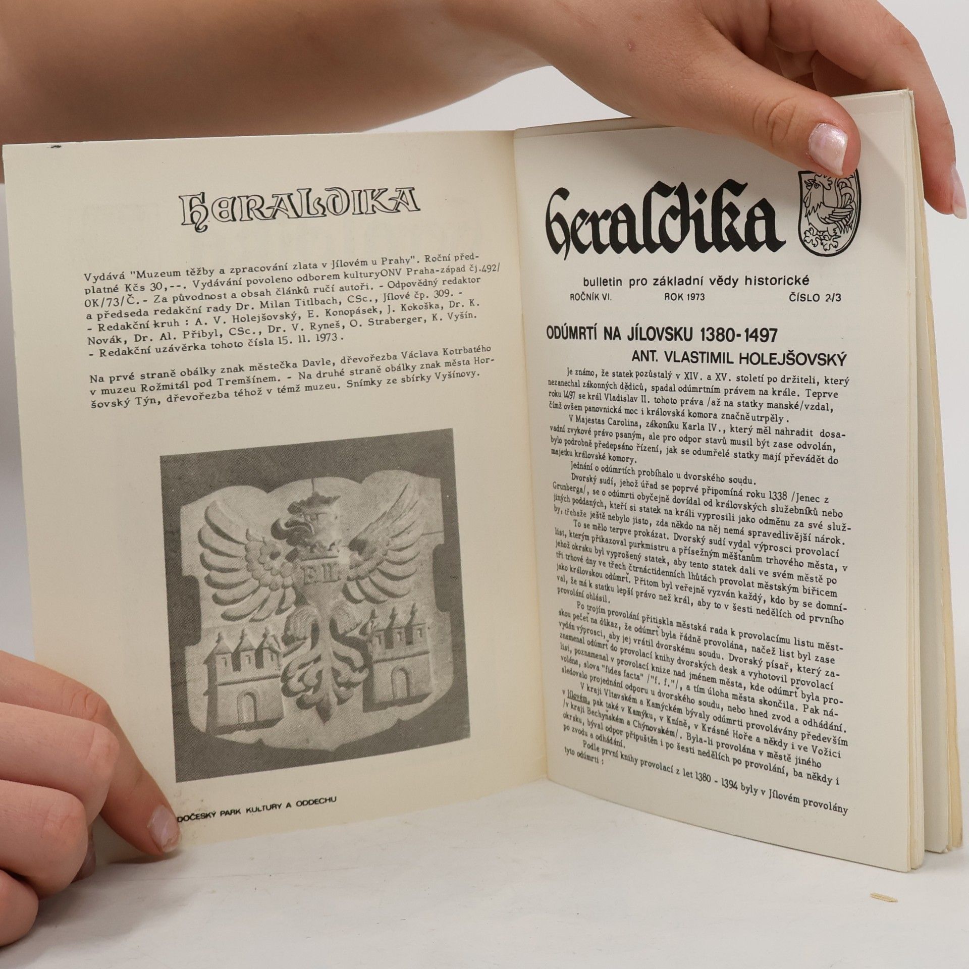 kolektiv Heraldika bulletin pro základní vědy historické