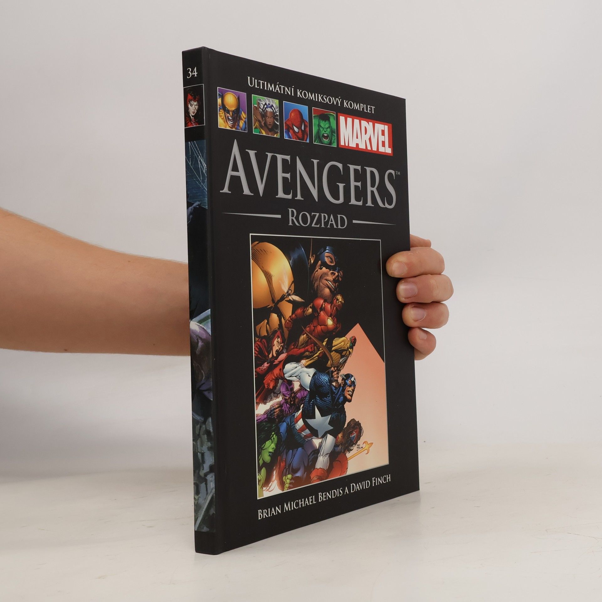 Brian Michael Bendis Ultimátní komiksový komplet 34. Avengers. Rozpad