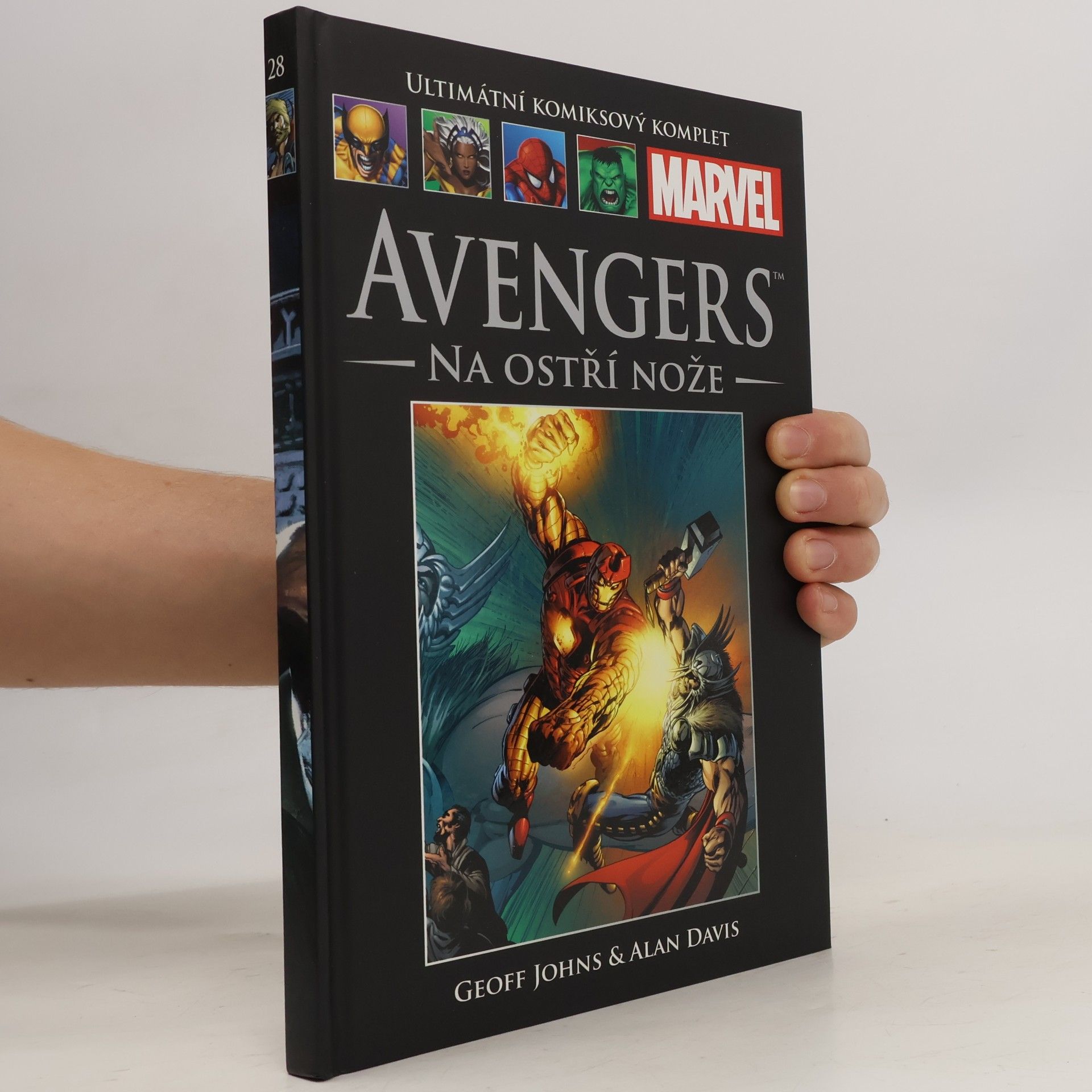 Alan Davis Ultimátní komiksový komplet 28. Avengers. Na ostří nože