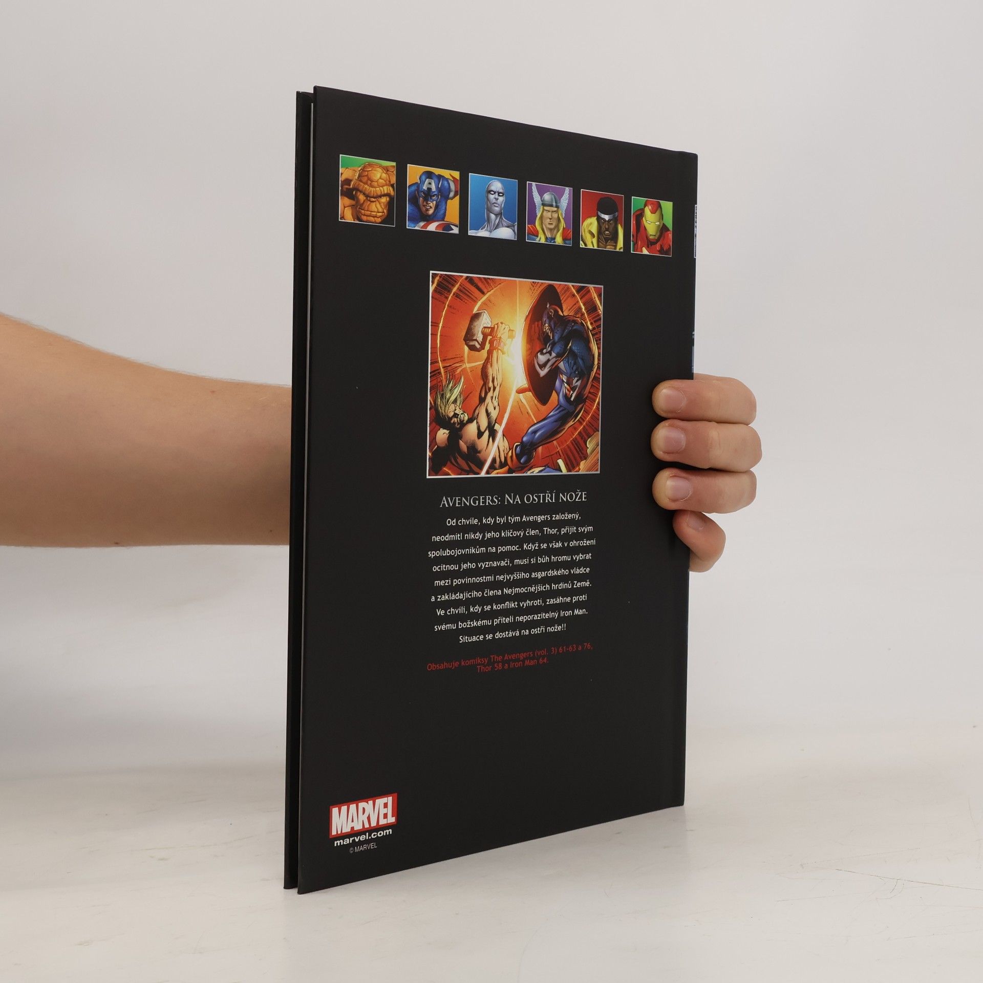 Geoff Johns Ultimátní komiksový komplet 28. Avengers. Na ostří nože