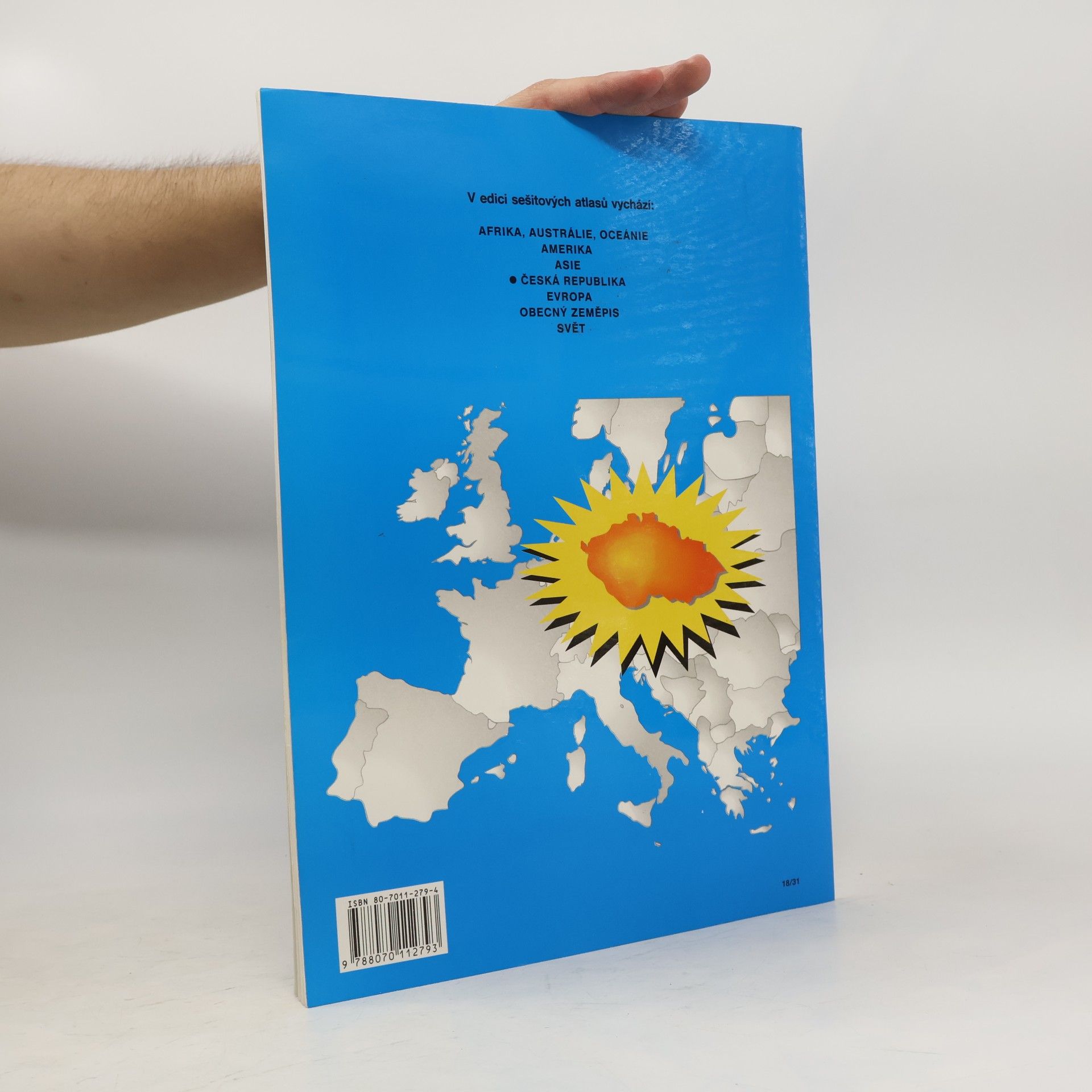Kolektív autorov Sešitové atlasy pro základní školy. Česká republika