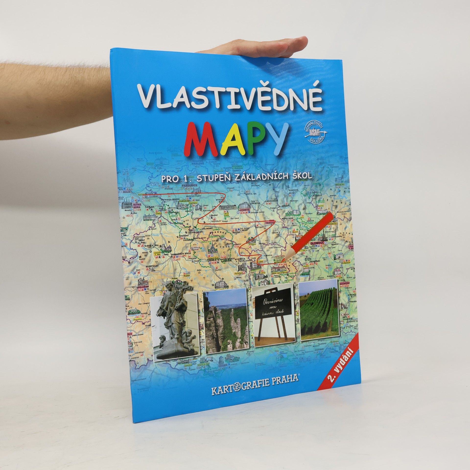 Auteurscollectief Vlastivědné mapy pro 1. stupeň základních škol