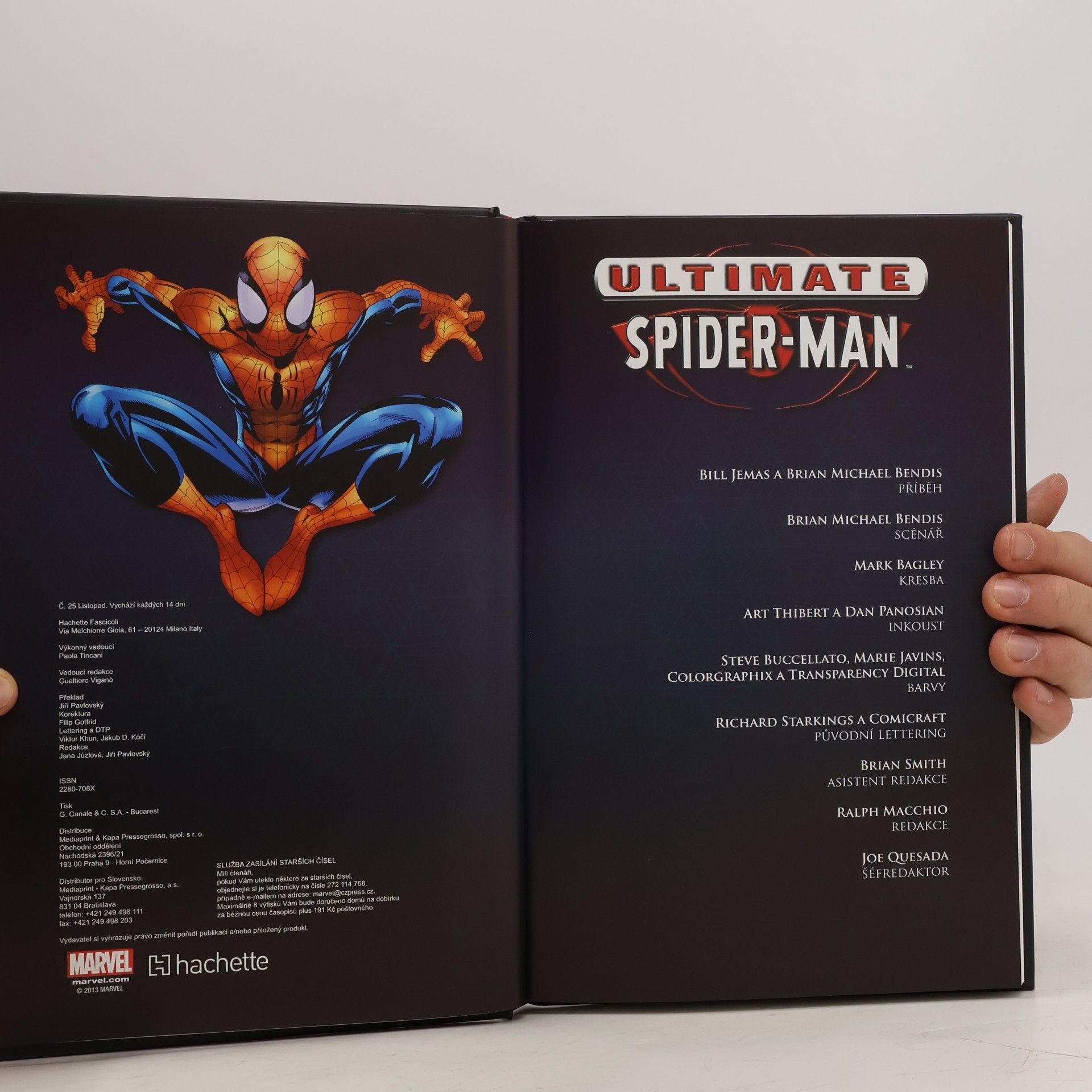 Brian Michael Bendis Ultimátní komiksový komplet 33. Ultimate Spider-Man. Moc a odpovědnost