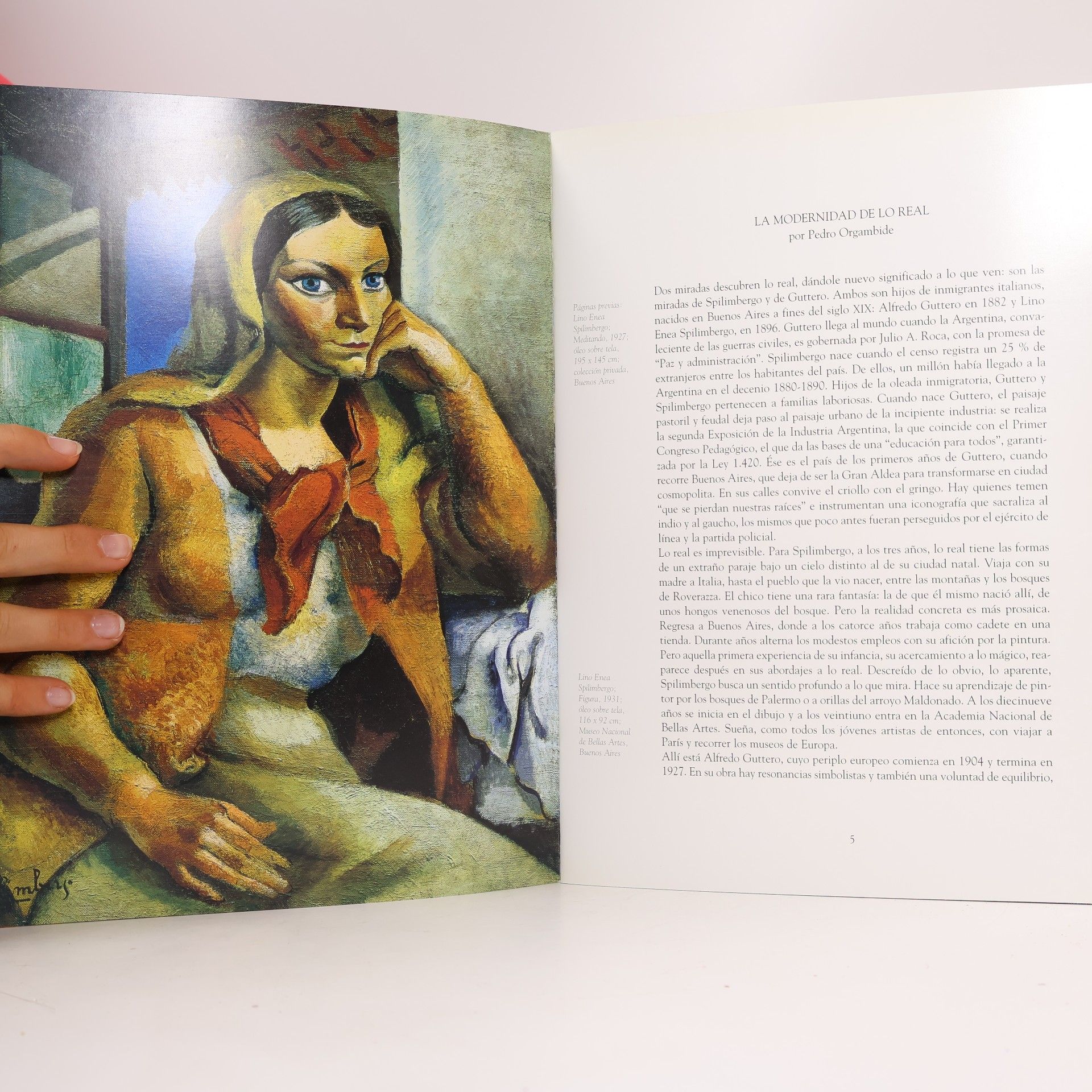 Pedro Orgambide A Spilimbergo y Guttero - 6 Pintura Argentina / Panorama 1810-2000