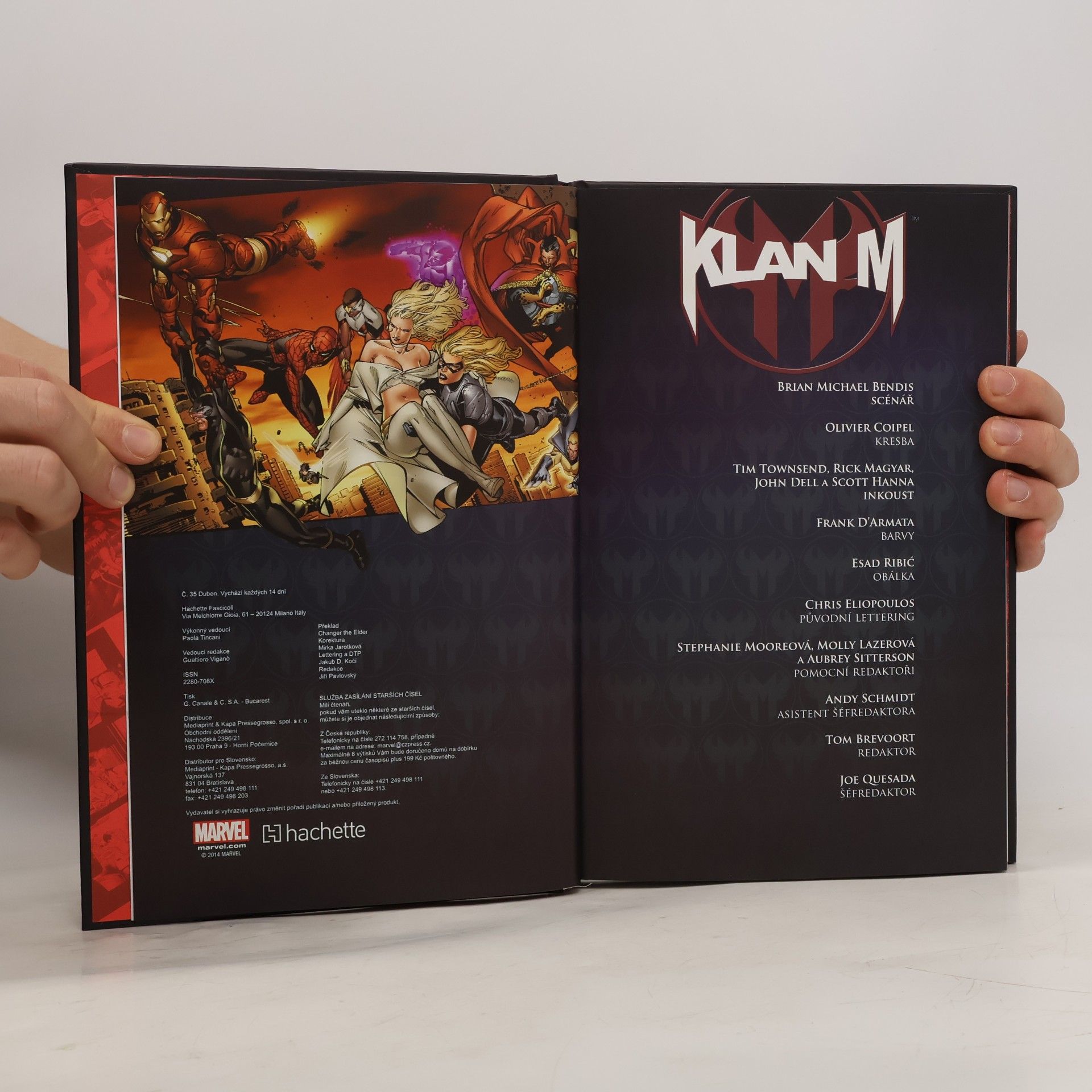 Kolektív autorov Ultimátní komiksový komplet 32. Klan M