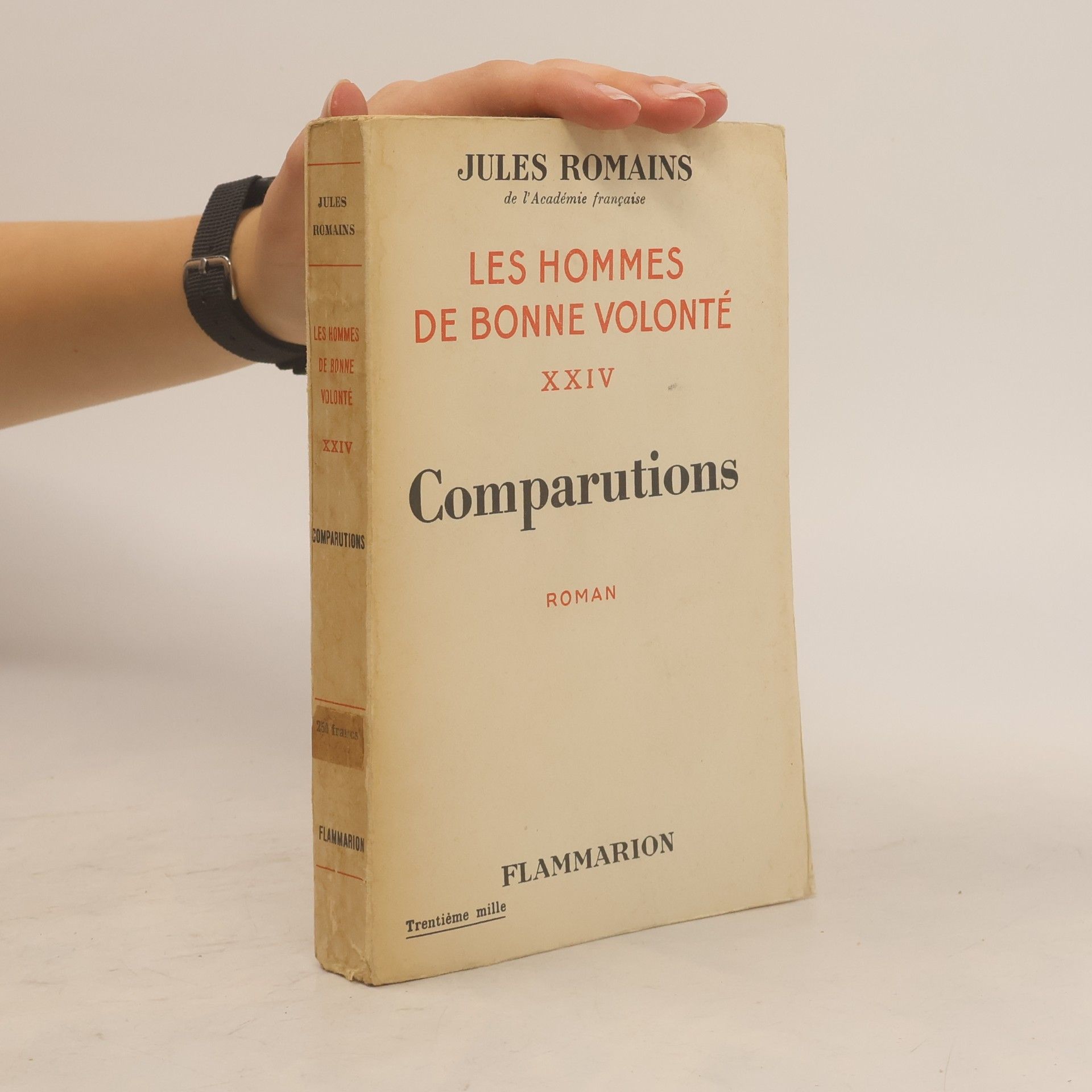 Jules Romains Les Hommes de bonne volonté XXIV.  Comparutions