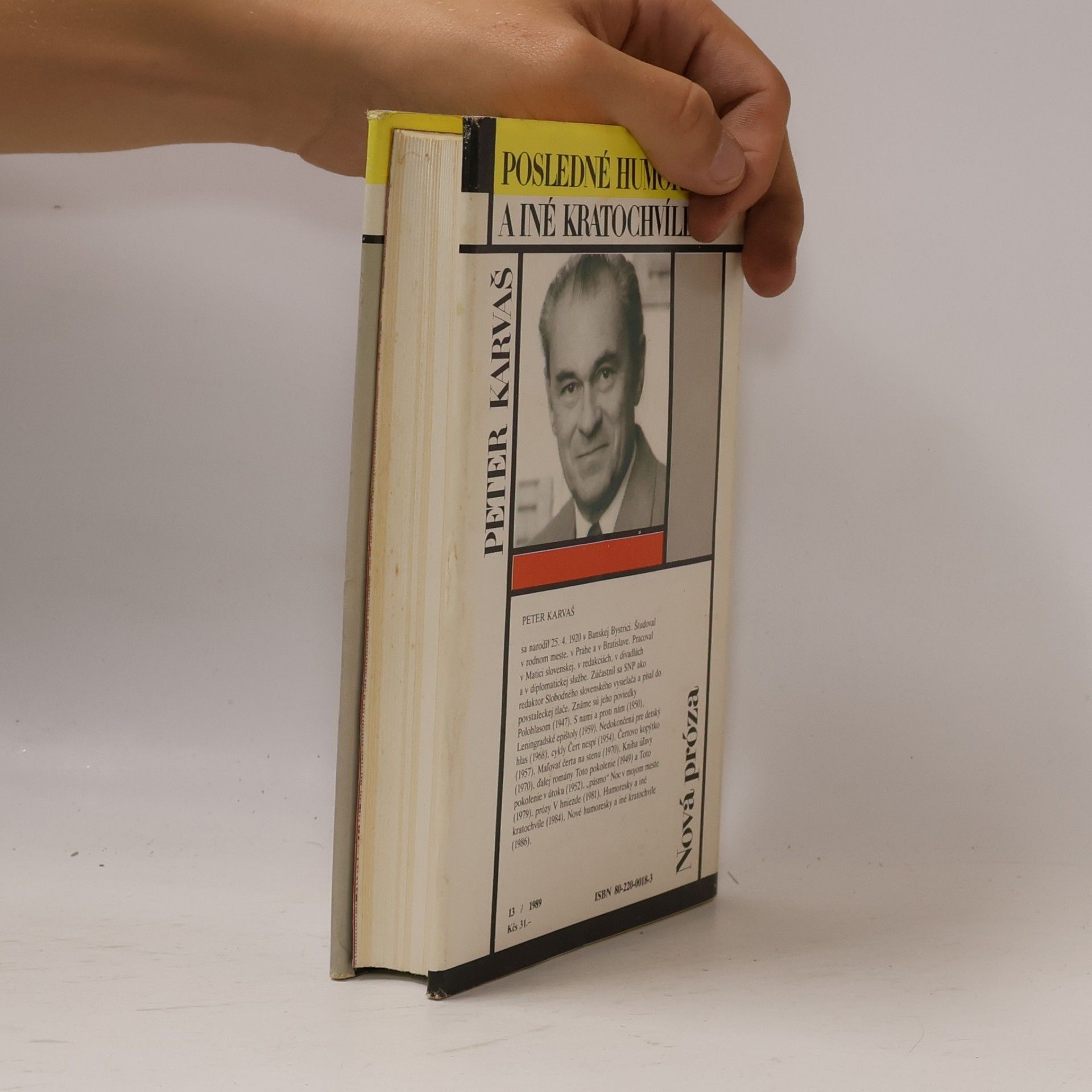 Peter Karvaš Posledné humoresky a iné kratochvíle
