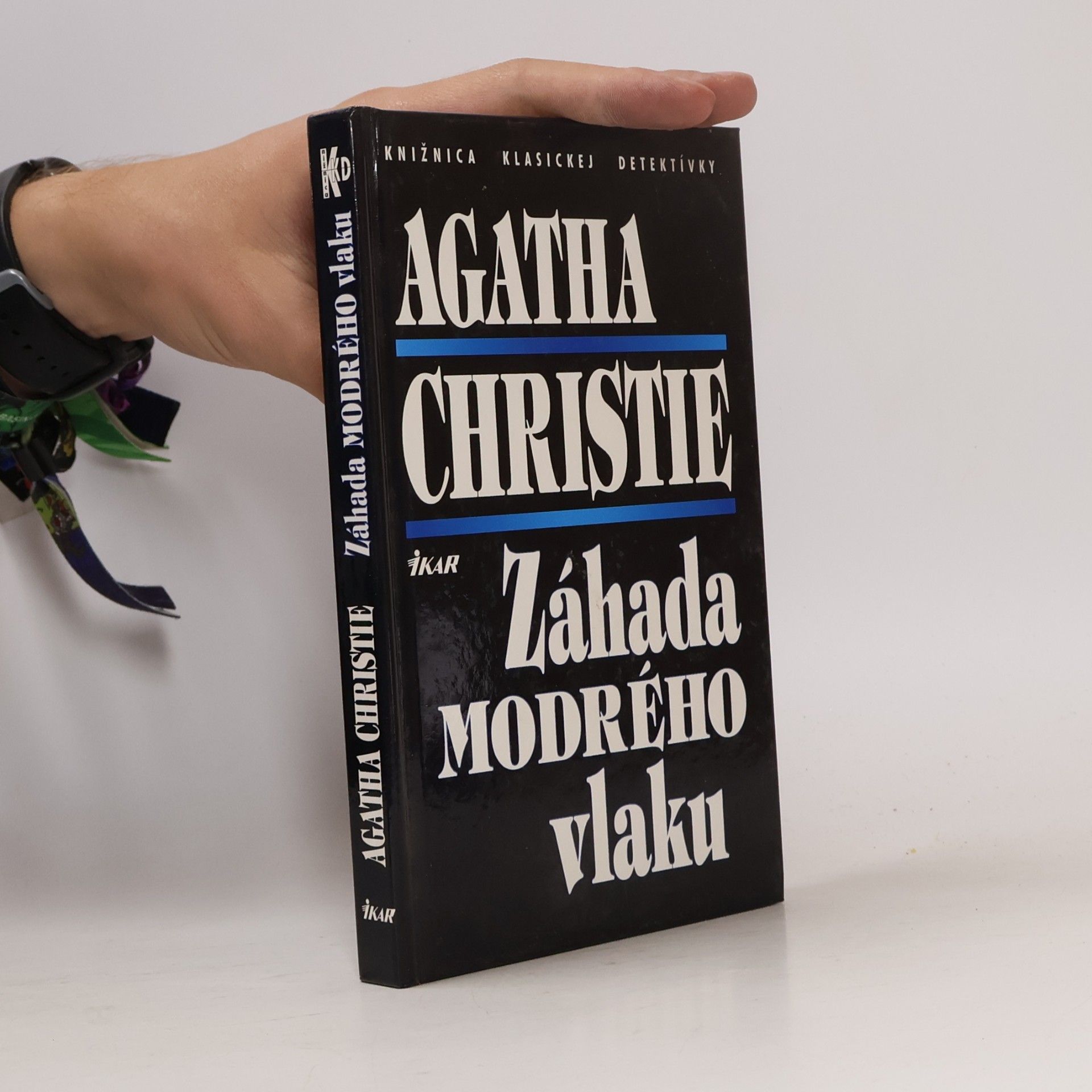 Agatha Christie Záhada Modrého vlaku