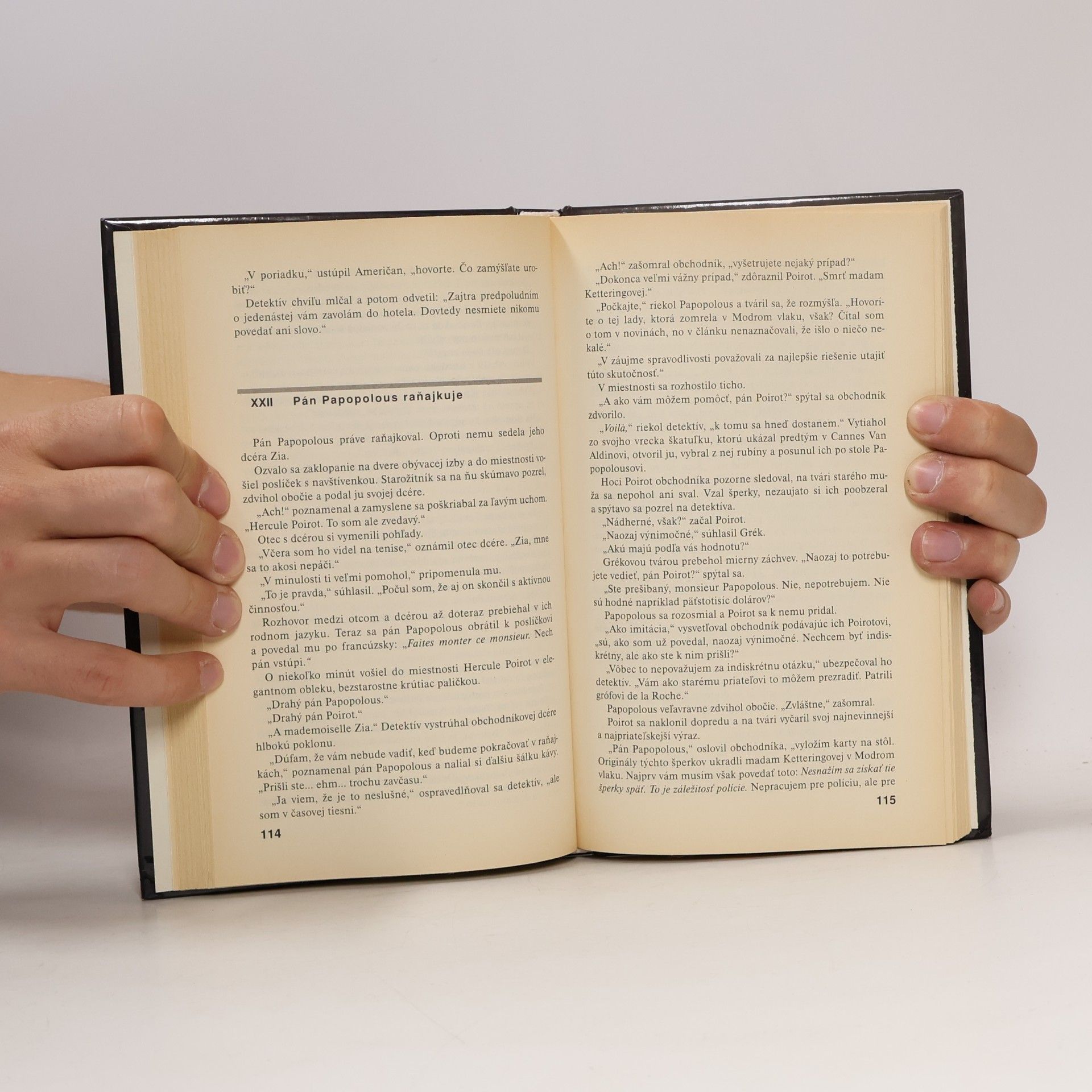 Agatha Christie Záhada Modrého vlaku