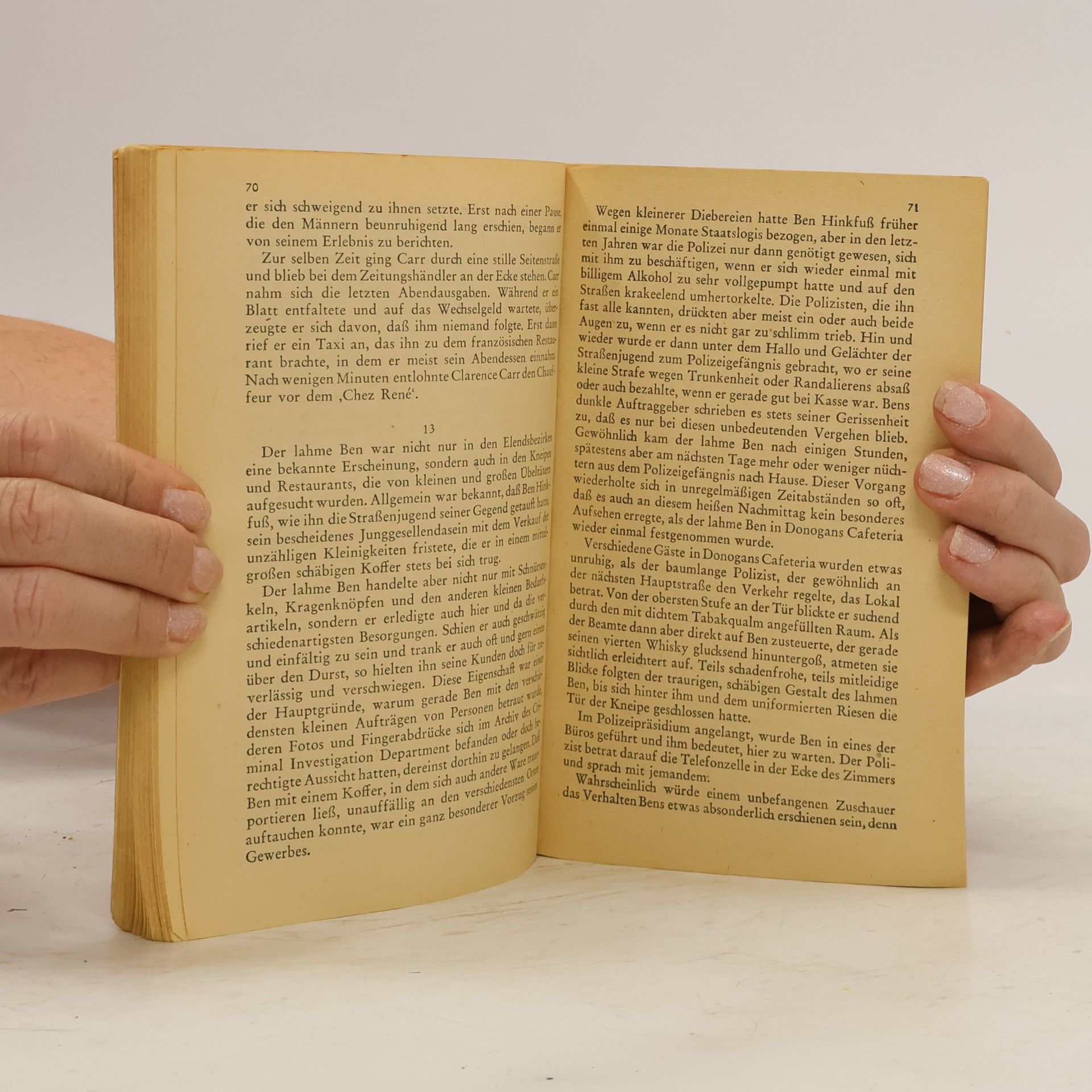 Hans Hoernig Inspektor Carr zweifelt