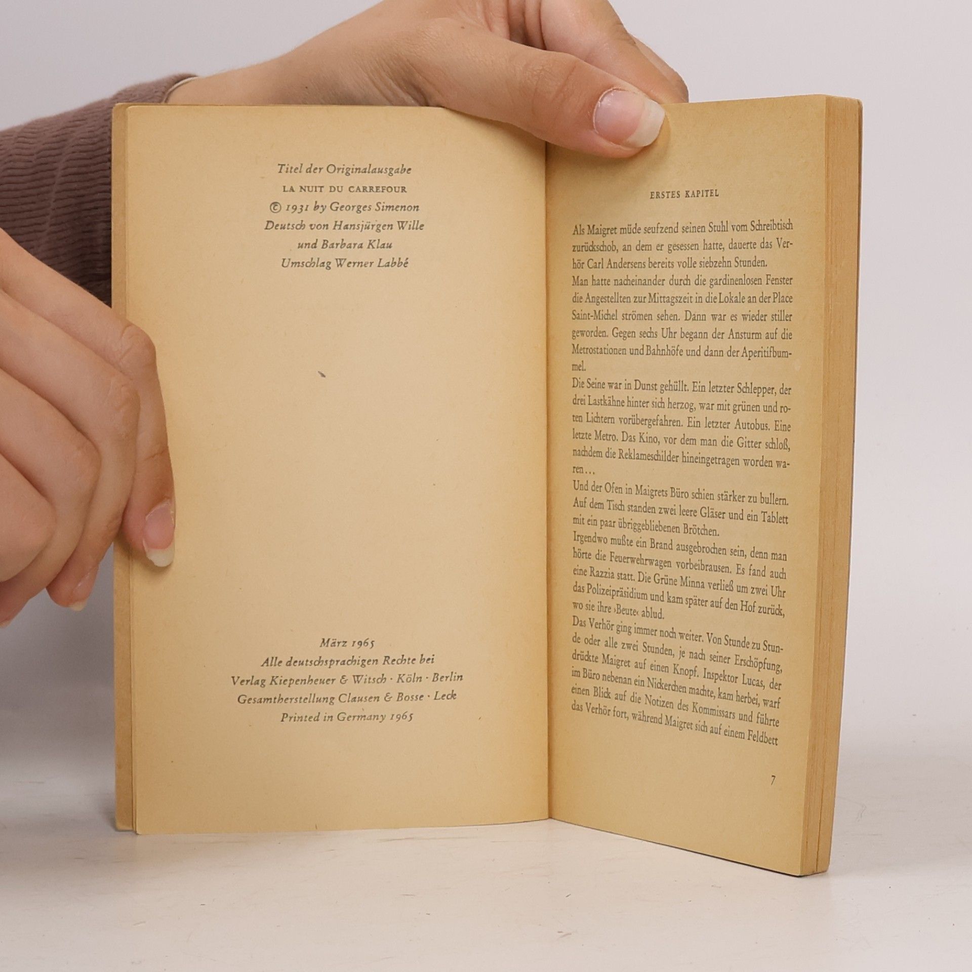 Georges Simenon Maigret und der Mann von Welt