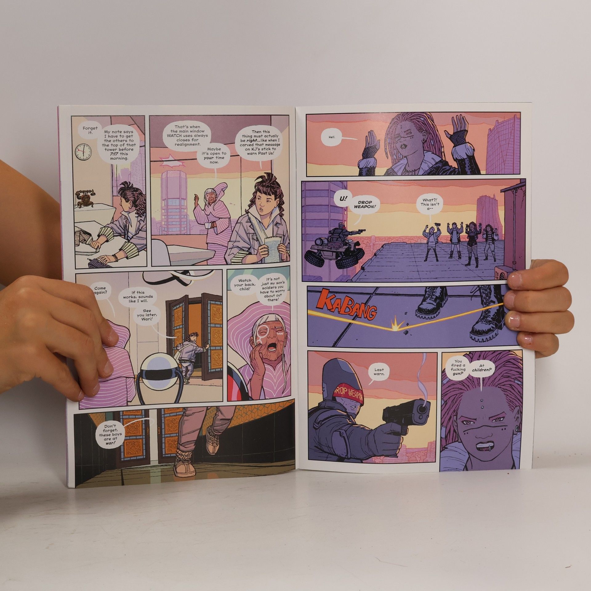 Brian Vaughan Paper Girls 25