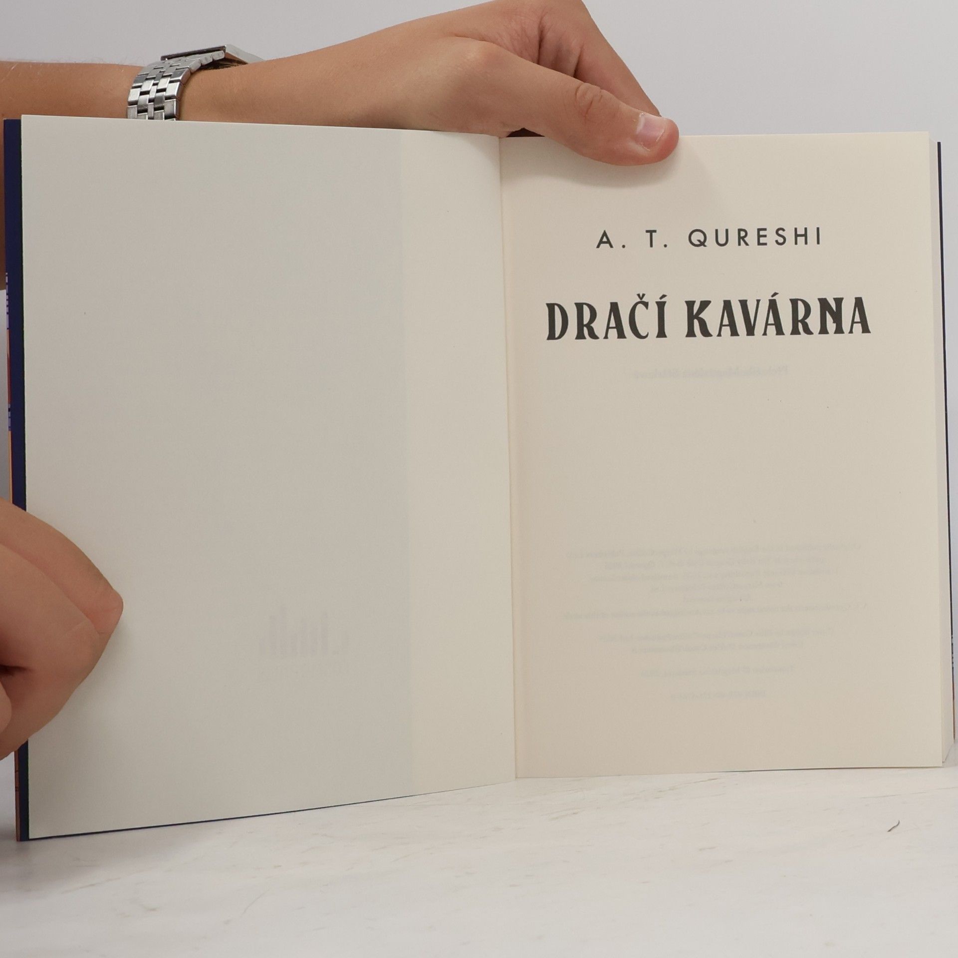 Aamna T. Qureshi Dračí kavárna