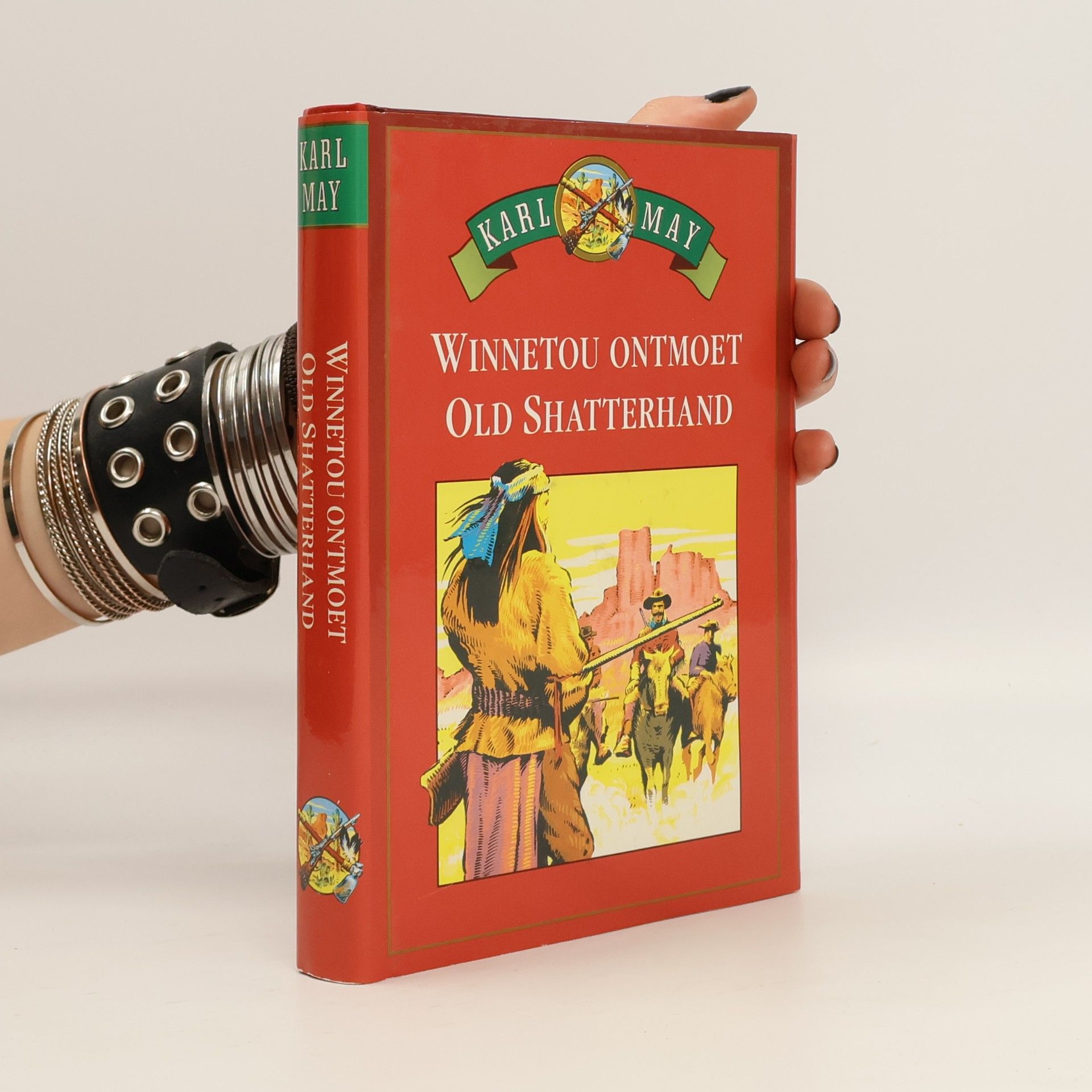 Karl May Winnetou ontmoet Old Shatterhand