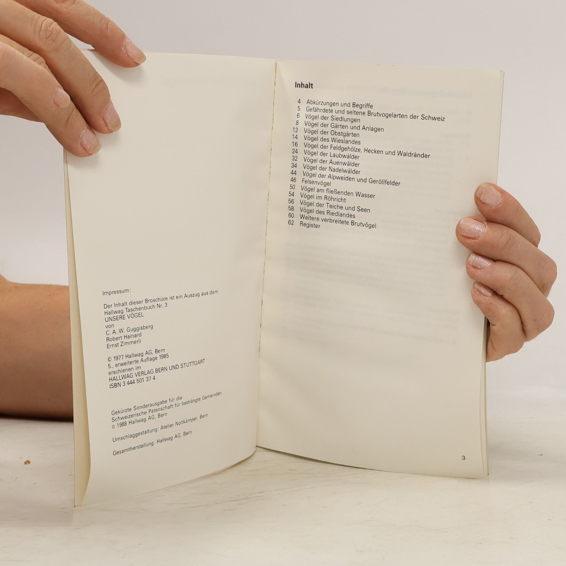 Various authors Einheimische Brutvögel