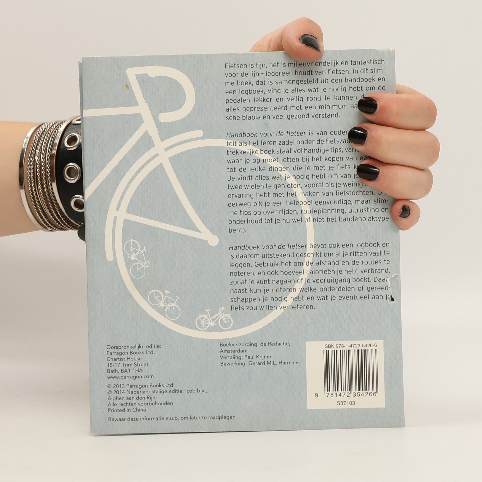 Ruth Jarvis Handboek voor de fietser en logboek