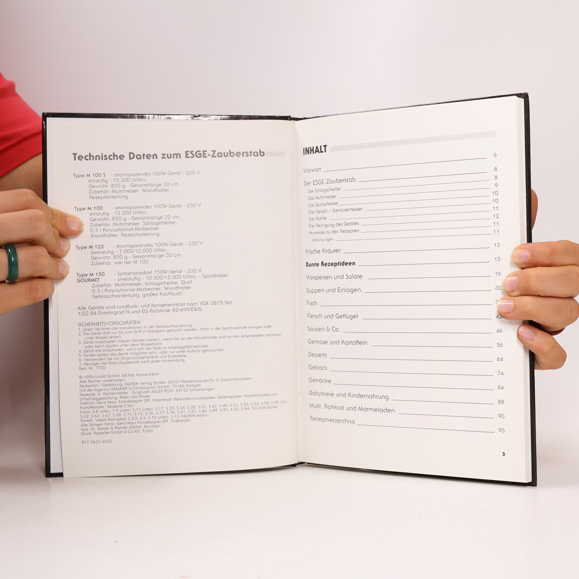 Various authors Das große ESGE-Zauberstab Kochbuch