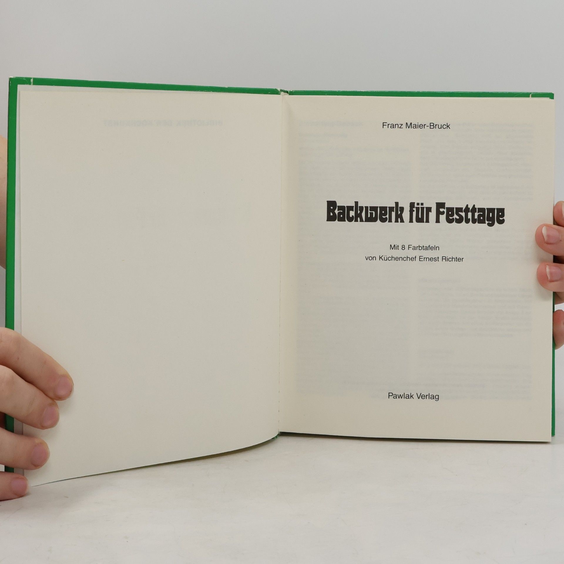 Autorenkollektiv Backwerk für Festtage