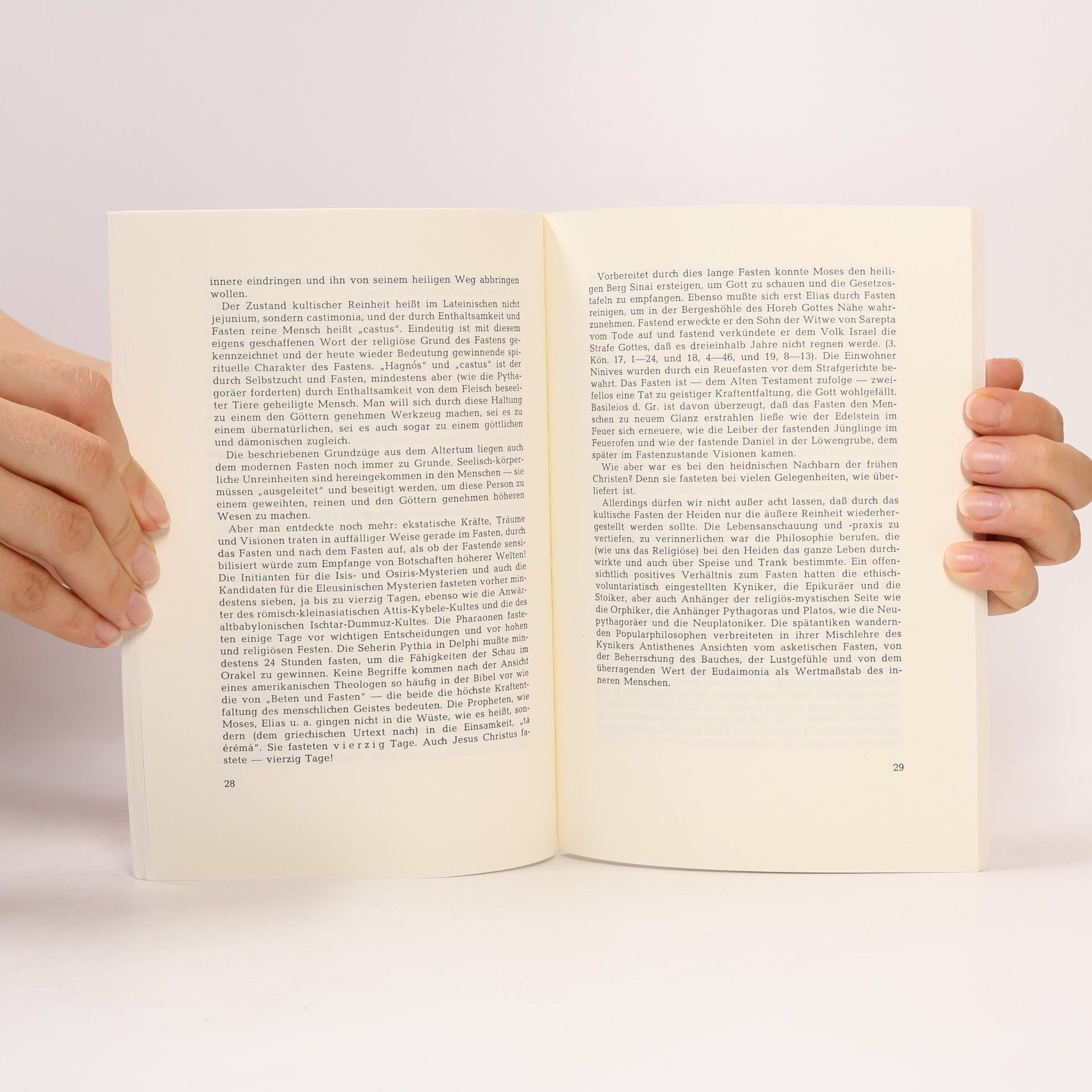 Otto Buchinger Geistige Vertiefung und religiöse Verwirklichung durch Fasten und meditative Abgeschiedenheit