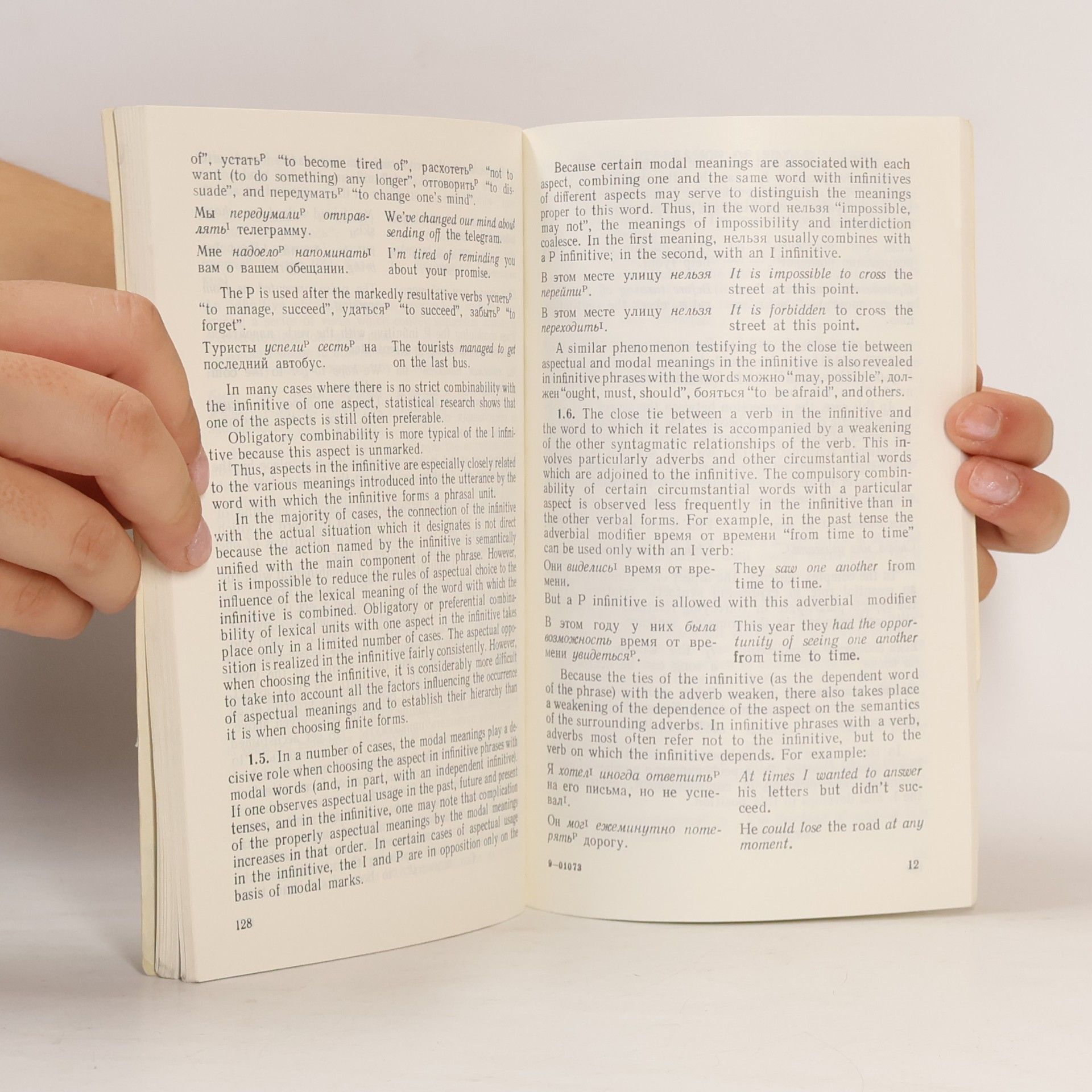 Olga Petrovna Rassudová Aspectual Usage in Modern Russian
