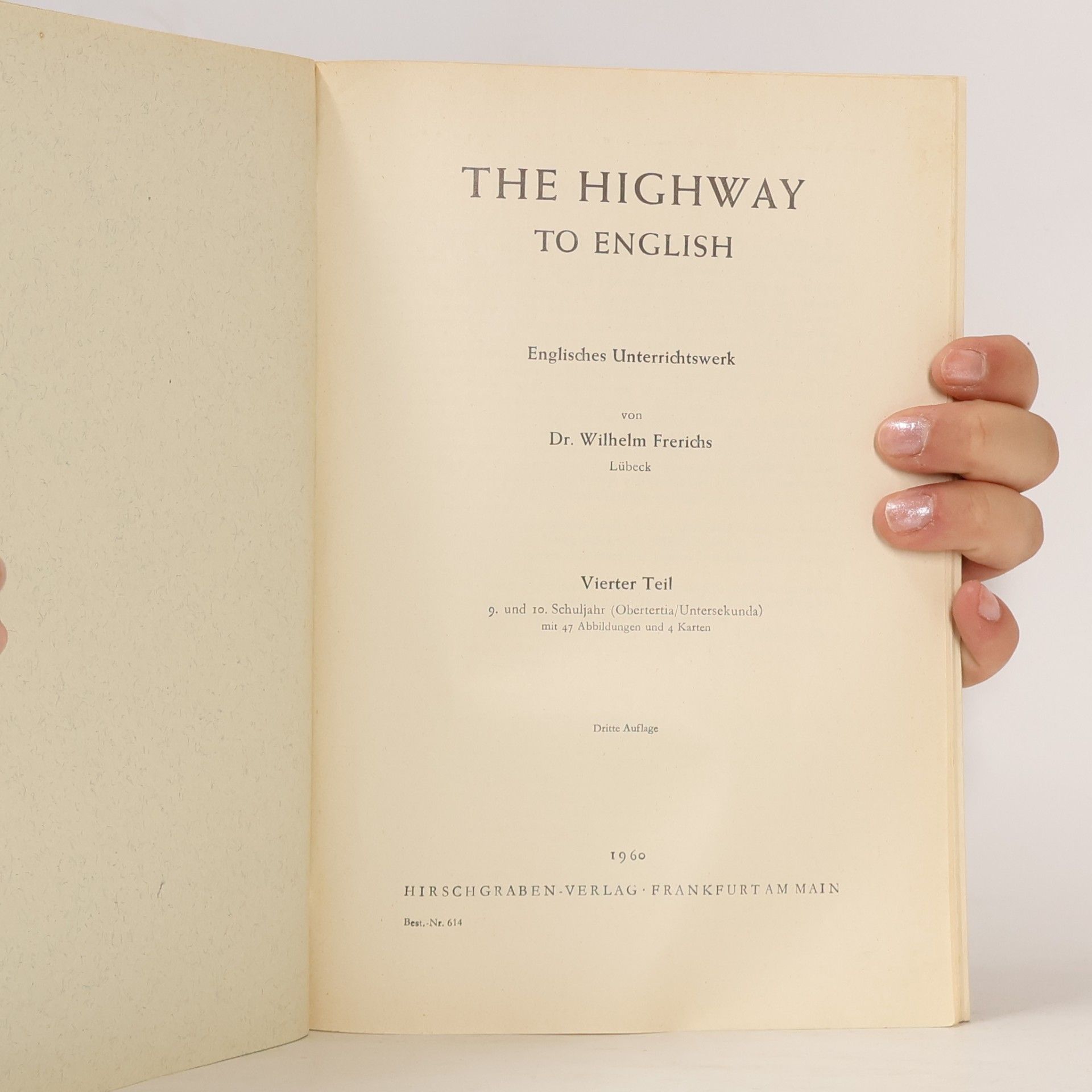 Wilhelm Frerichs The Highway to English IV.