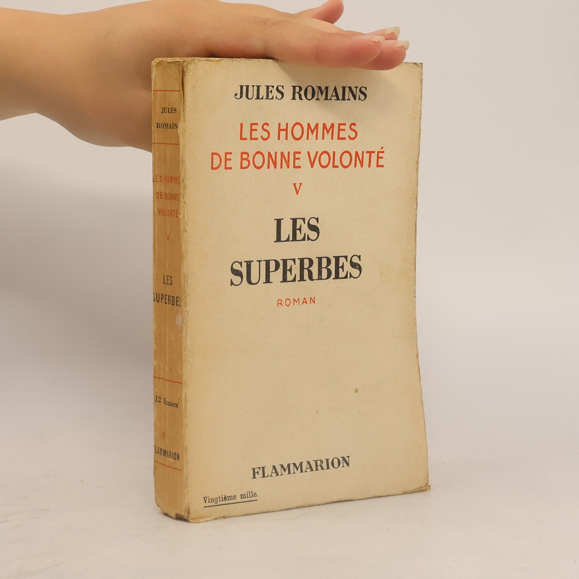 Jules Romains Les Superbes