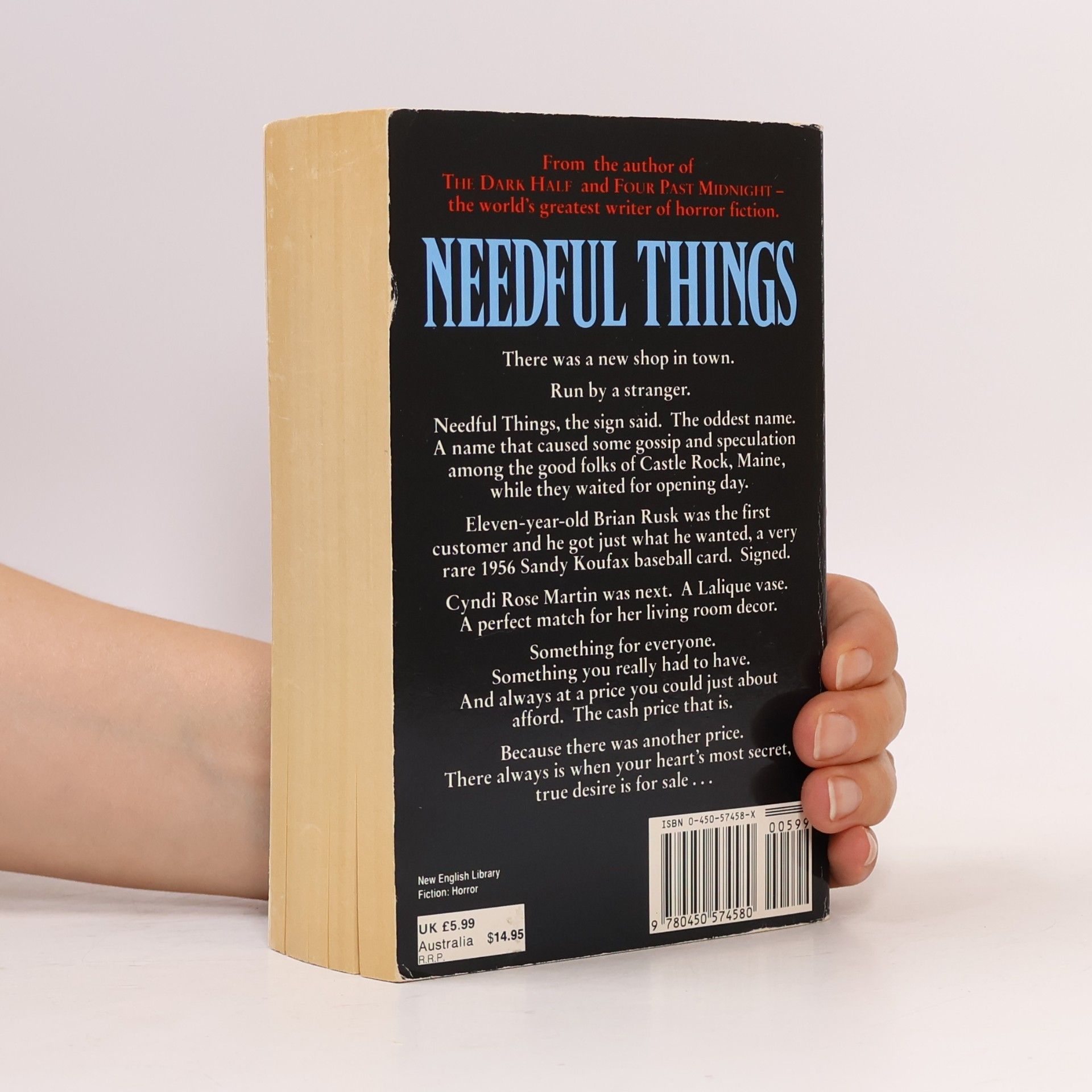Stephen King Needful things