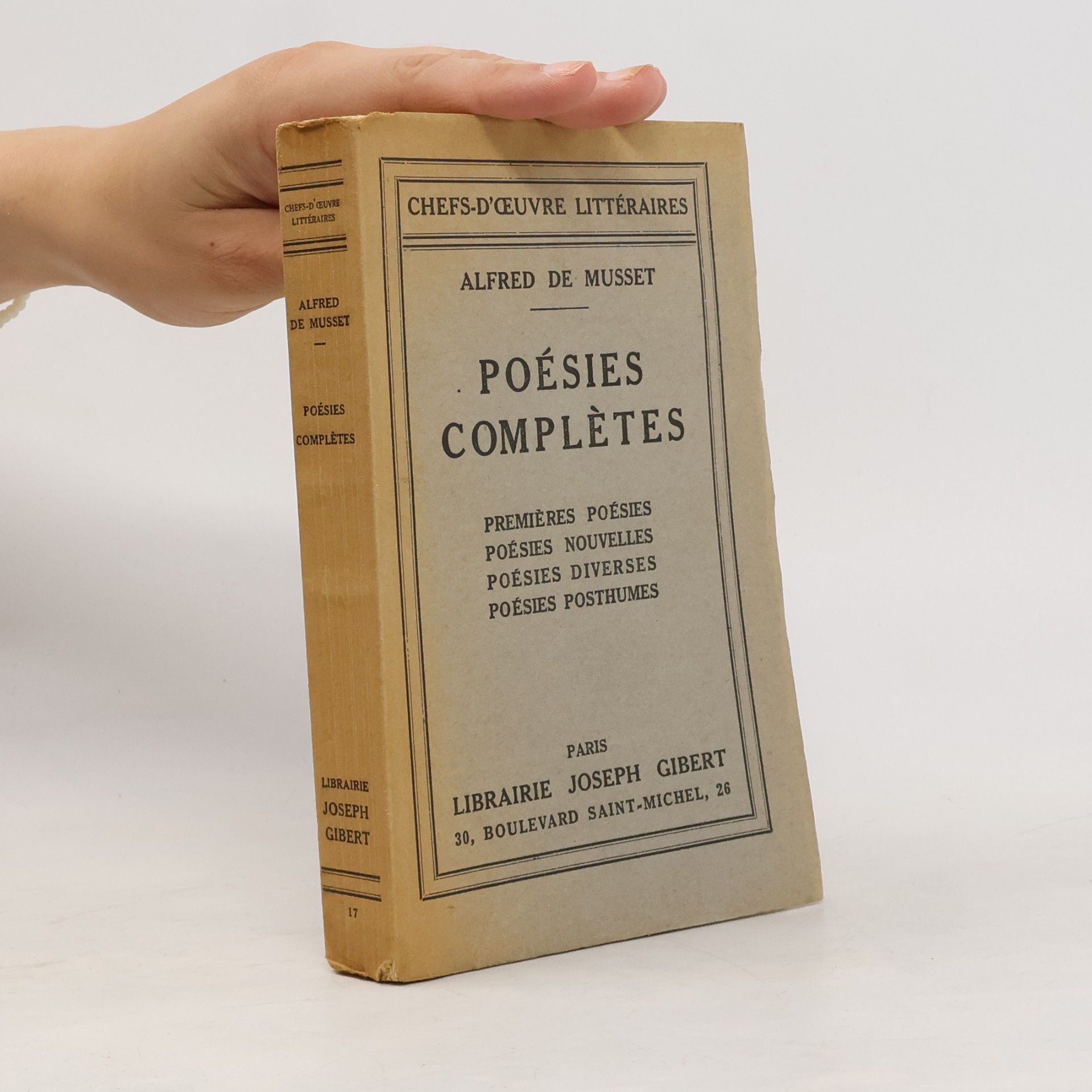Alfred de Musset Poésies Complètes