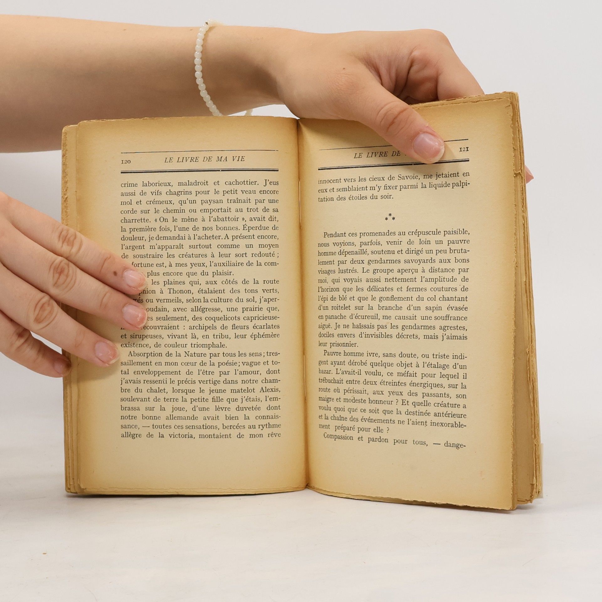 Comtesse de Noailles Le livre de ma vie