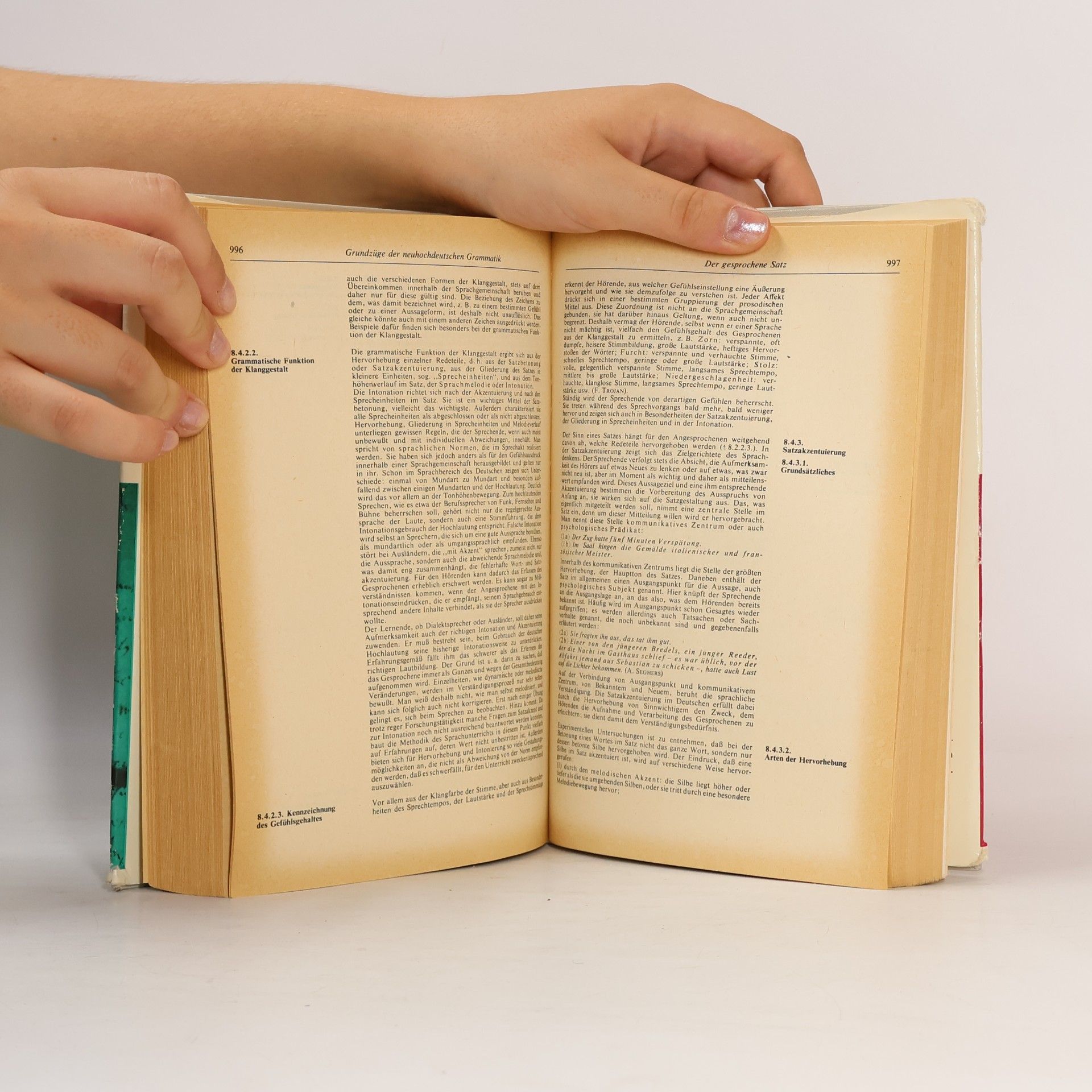 Erhard Agricola Die deutsche Sprache. Band 2