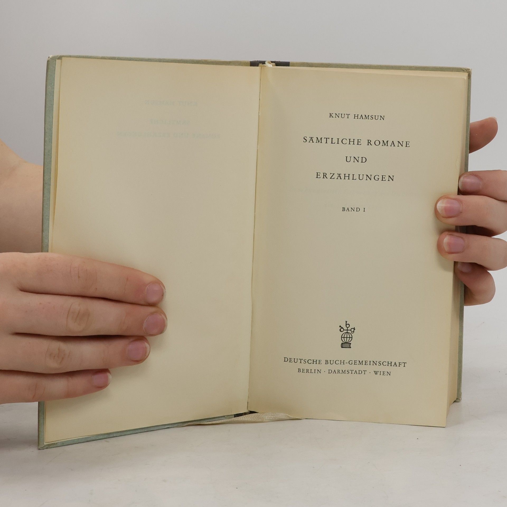 Knut Hamsun Sämtliche Romane und Erzählungen. Band 1