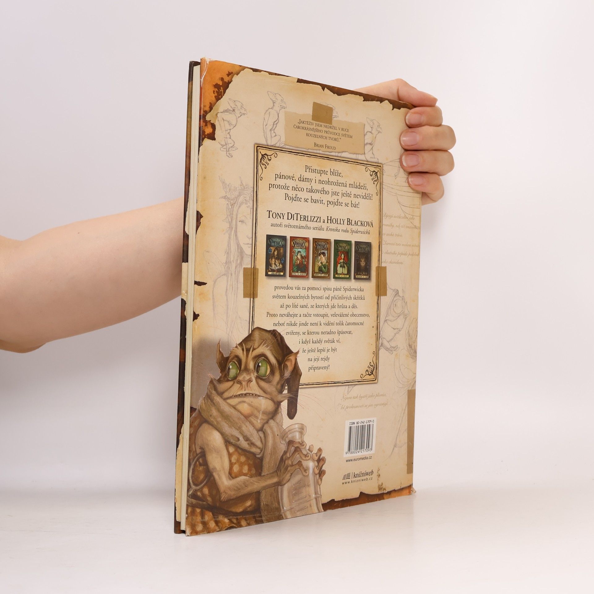 Tony DiTerlizzi Arthur Spiderwick: klíč k určování kouzelných tvorů ve světě kolem nás