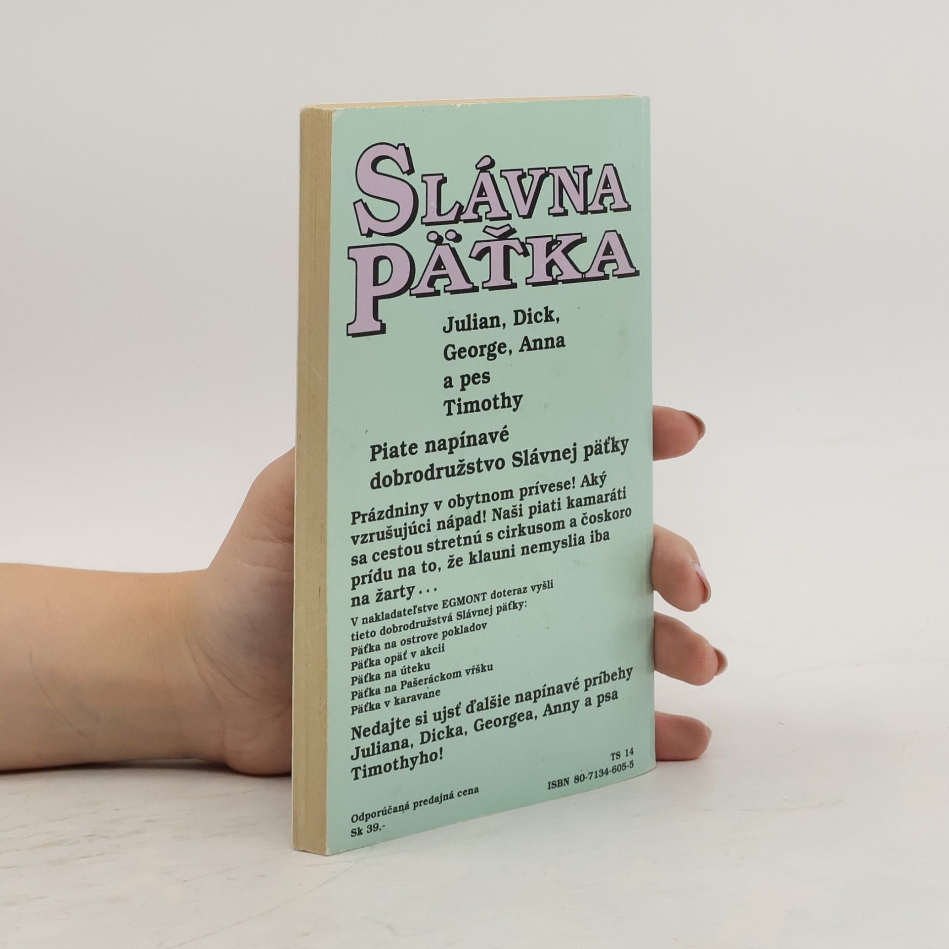 Enid Blyton Slávna päťka: Päťka v karavane
