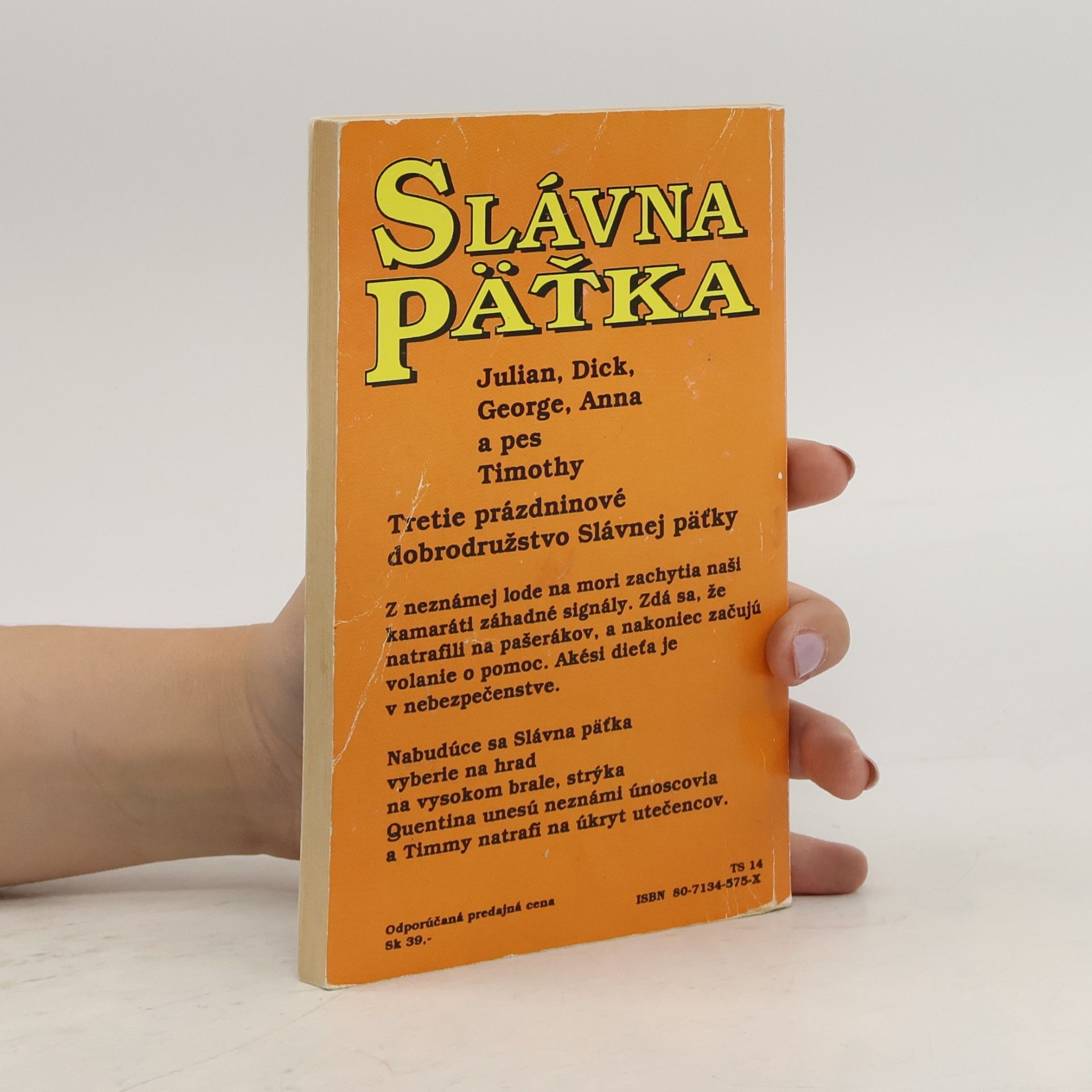 Enid Blyton Slávna päťka. Päťka na úteku.