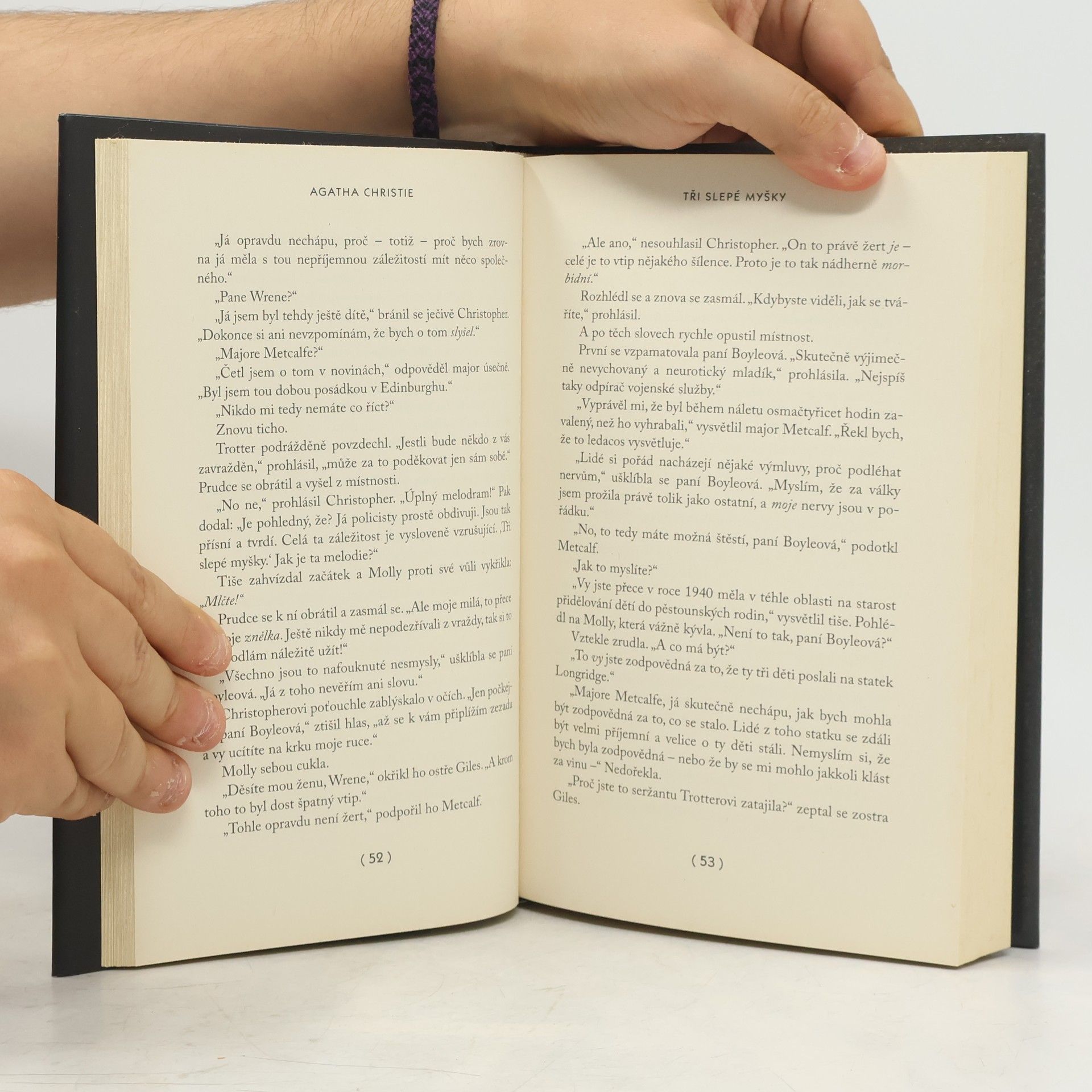 Agatha Christie Tři slepé myšky