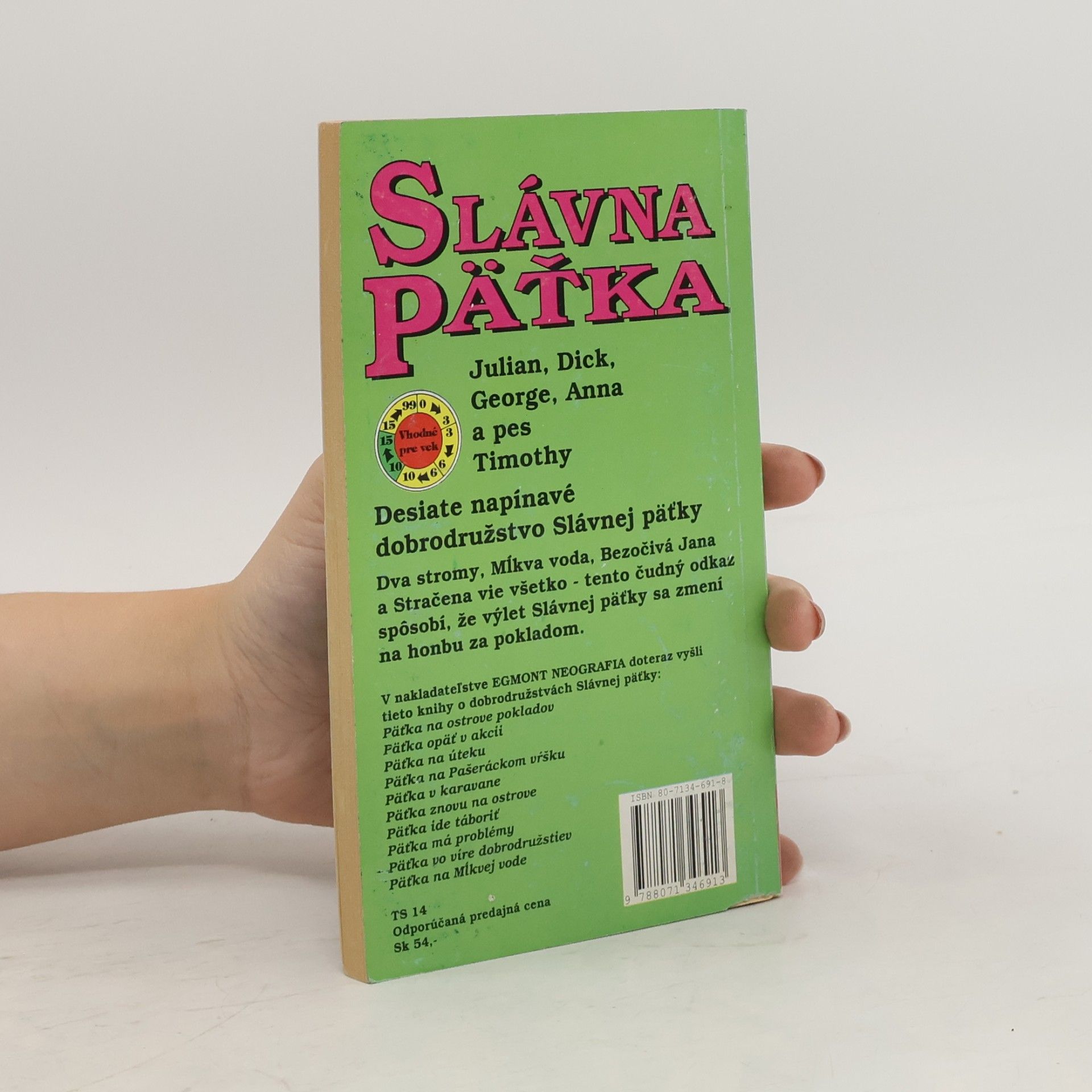 Enid Blyton Päťka na Mĺkvej vode