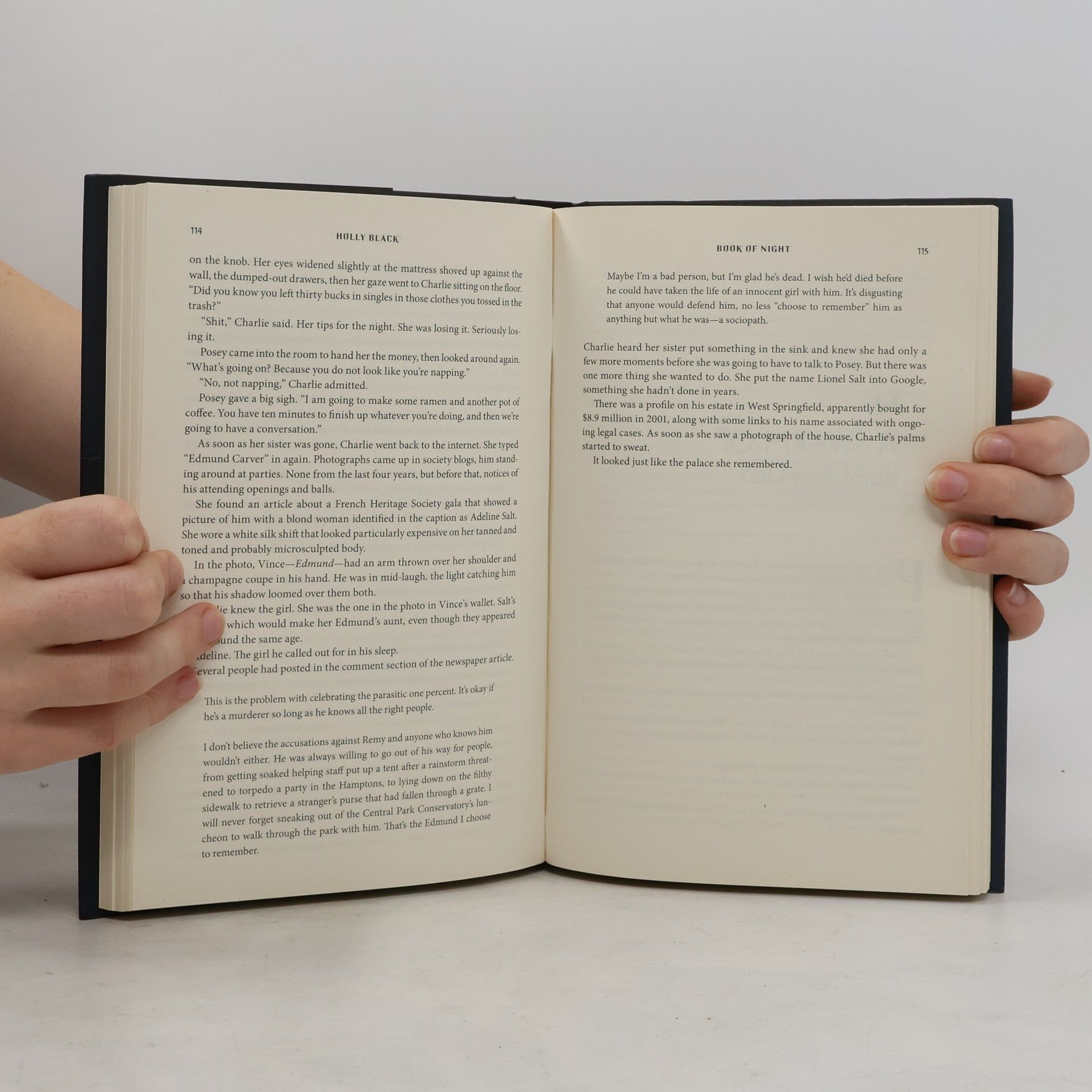 Holly Black Book of Night