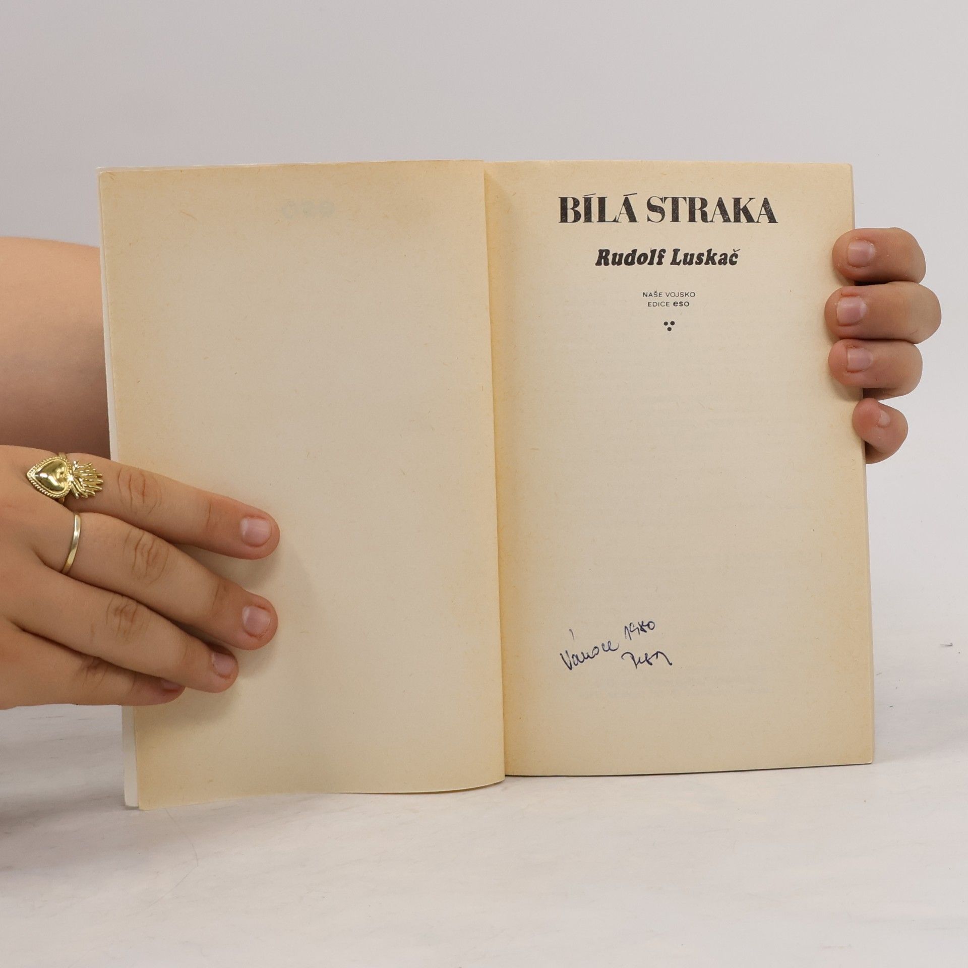 Rudolf Luskač Bílá straka