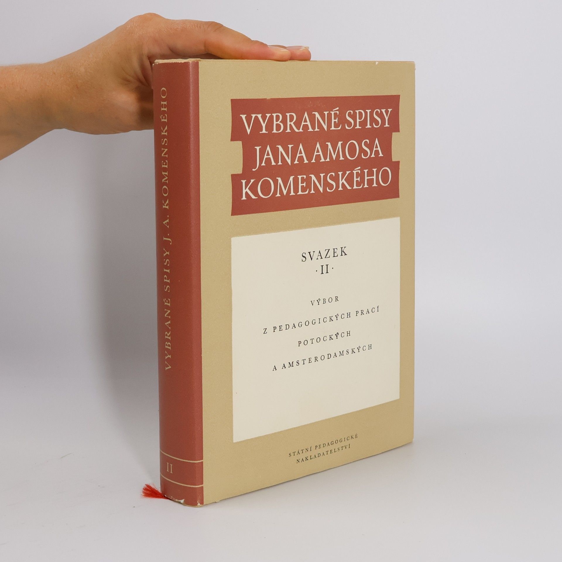 Johann Amos Comenius Vybrané spisy Jana Amose Komenského. svazek II