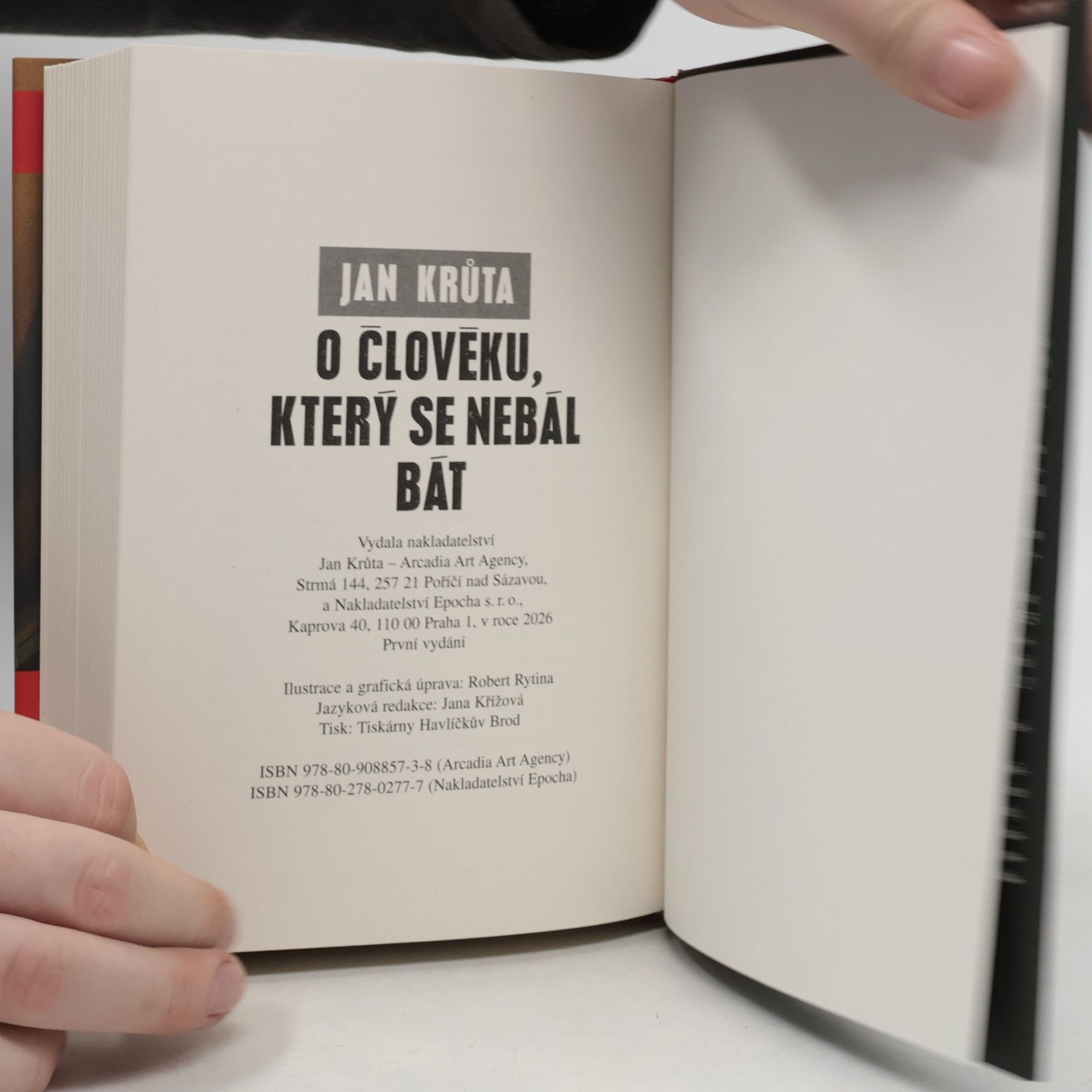 Jan Krůta O člověku, který se nebál bát