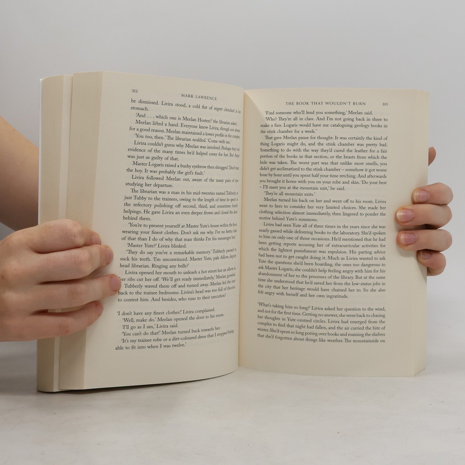 Mark Lawrence The Book That Wouldn't Burn