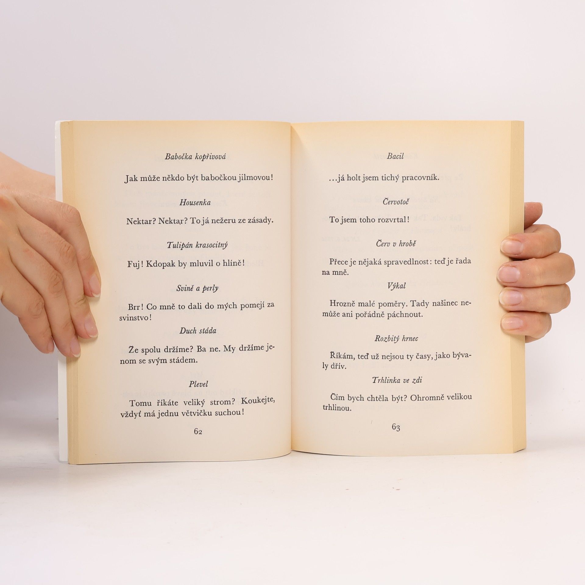 Karel Čapek Bajky a podpovídky
