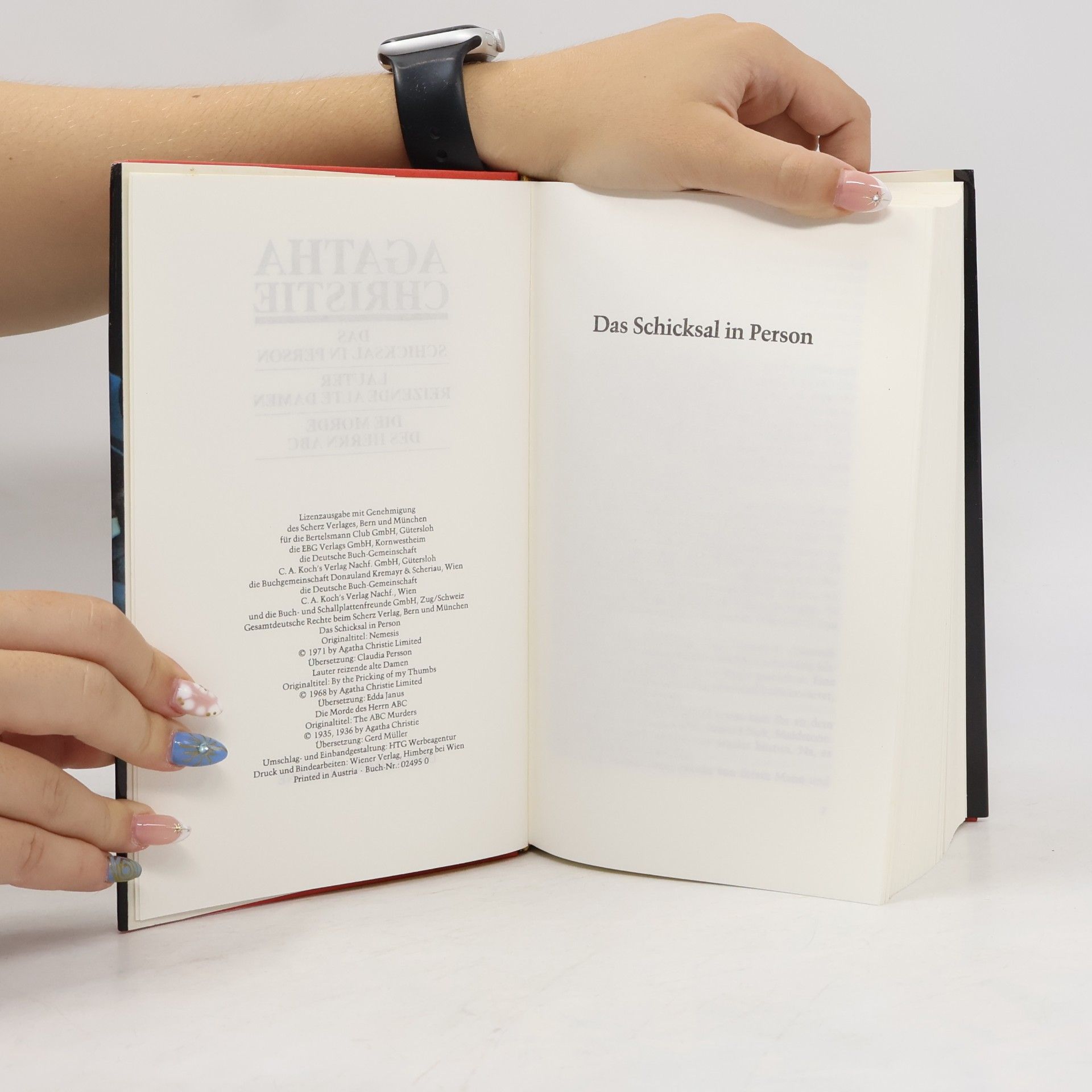 Agatha Christie Das Schicksal in Person. Lauter reizende alte Damen. Die Morde des Herrn ABC