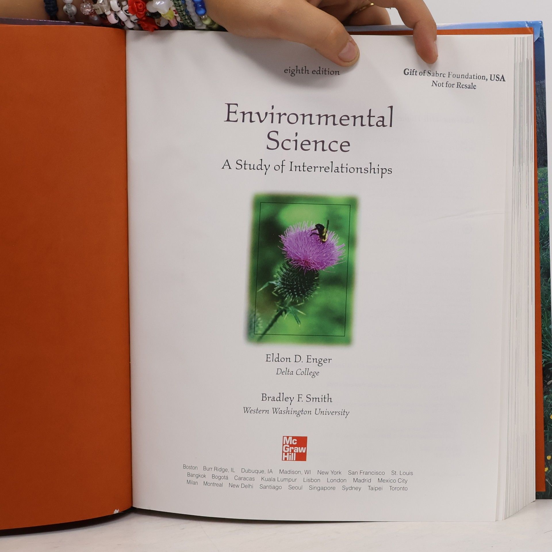 Eldon D. Enger Environmental Science
